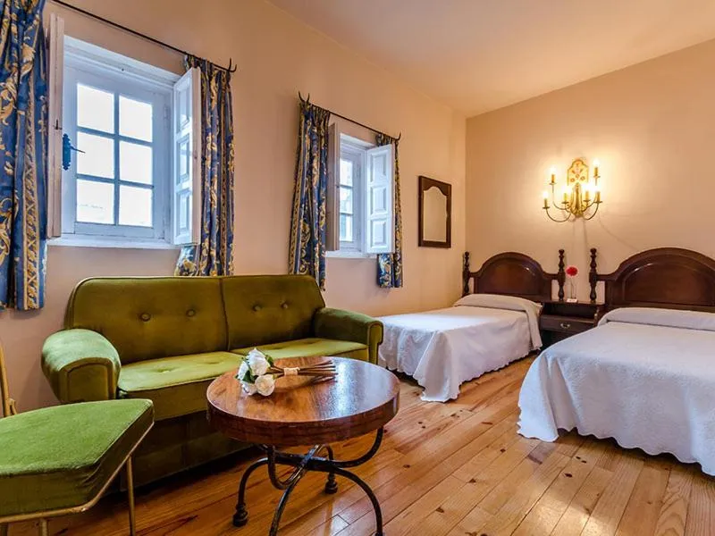 Bed in Hotel Temple Pradorrey