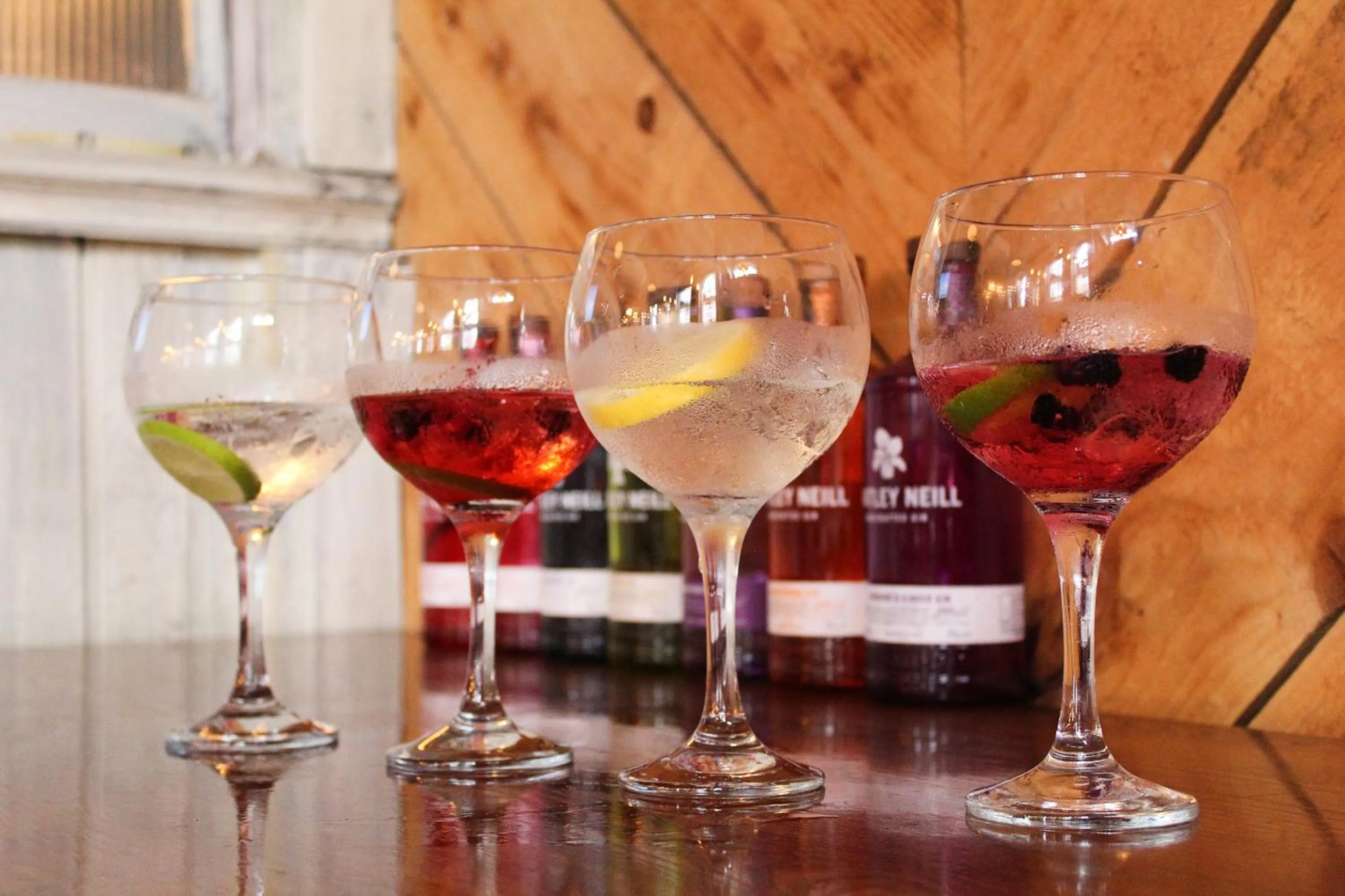 Drinks in Black Lion Hotel Manchester