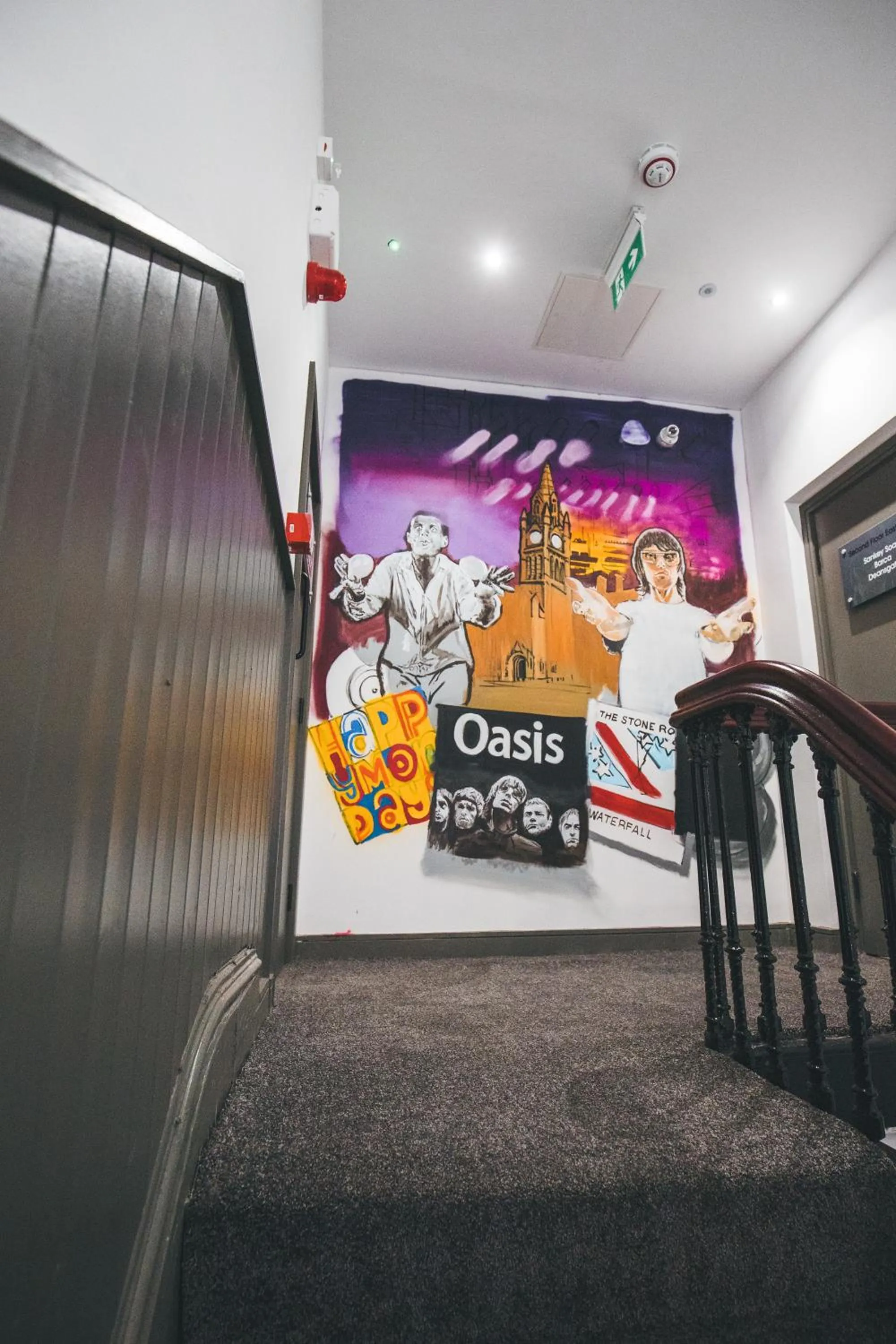 Property building in Black Lion Hotel Manchester