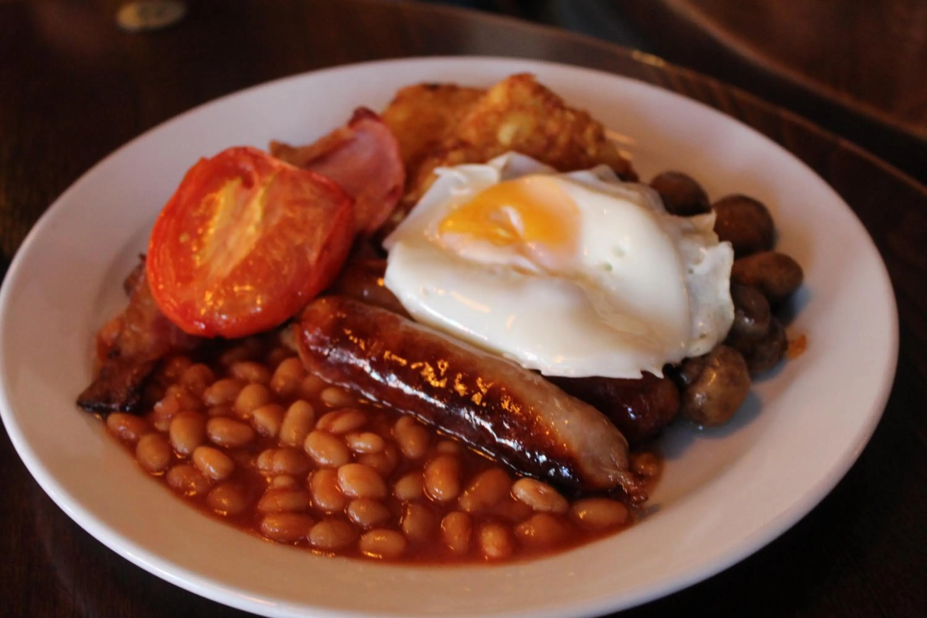 Breakfast in Black Lion Hotel Manchester