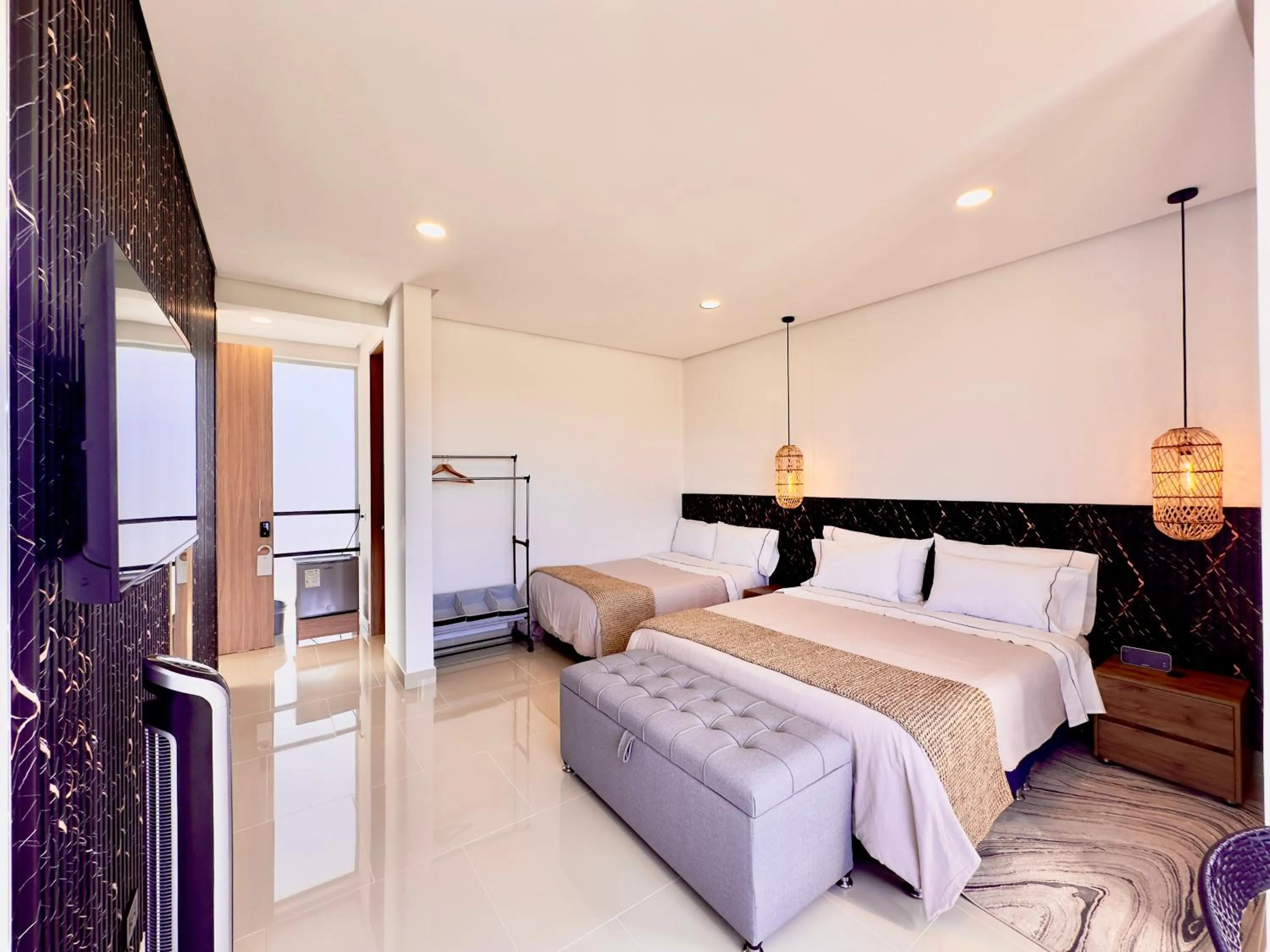 Bed in Arvum Hotel Boutique