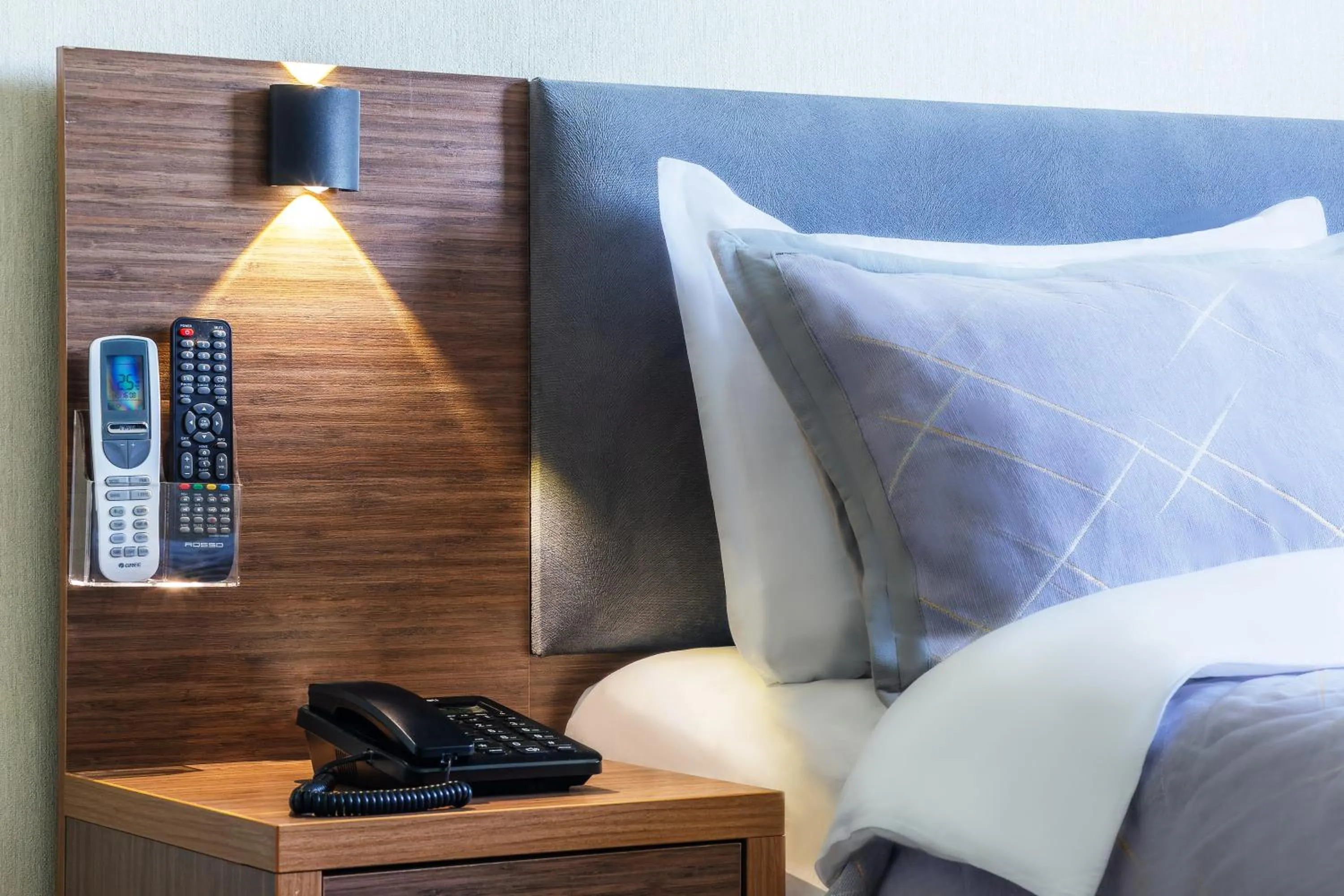 Bed in CENTRAL ASİA HOTEL