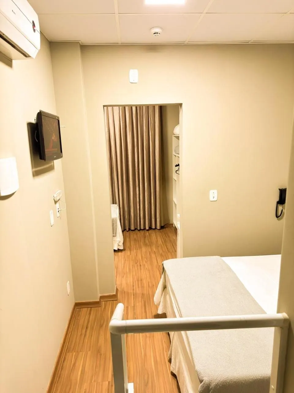 Bedroom, Bed in Estação Termas Hotel