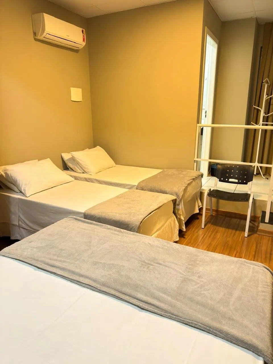 Bed in Estação Termas Hotel