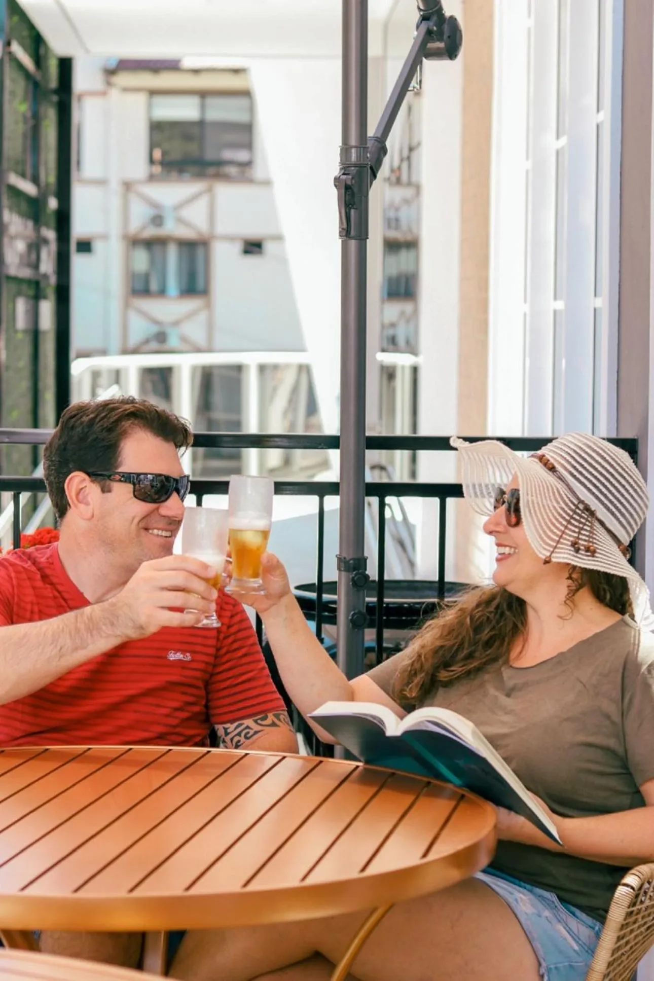 Patio in Estação Termas Hotel