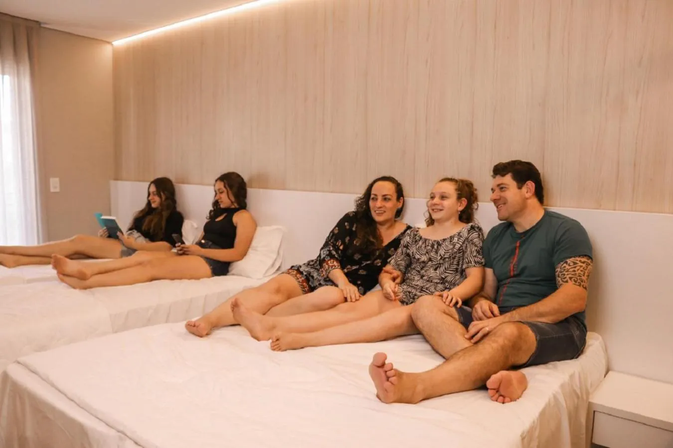 Bedroom in Estação Termas Hotel