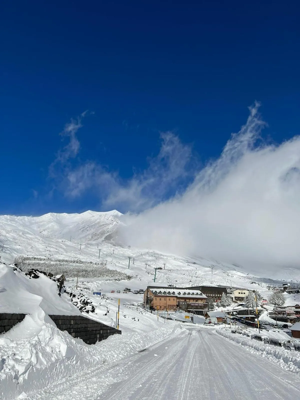 Natural landscape in Rifugio Sapienza