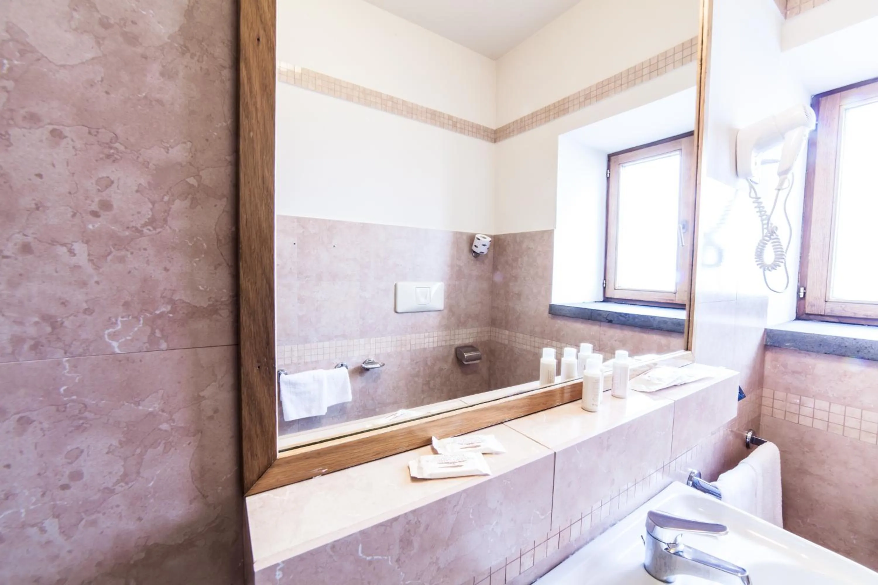 Bathroom in Rifugio Sapienza