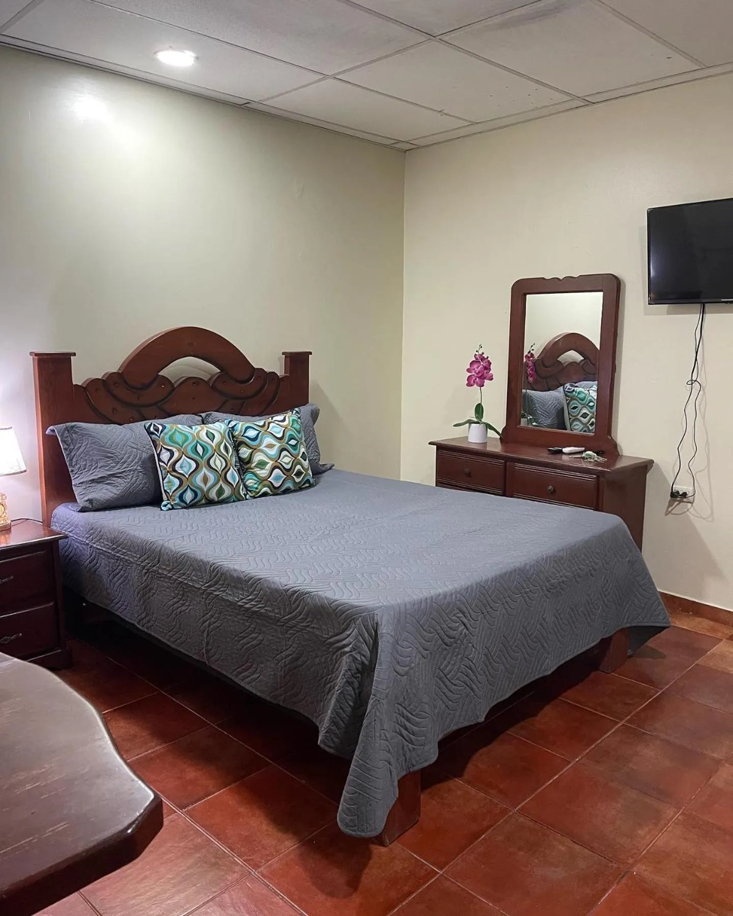 Bed in VBermor Hotel