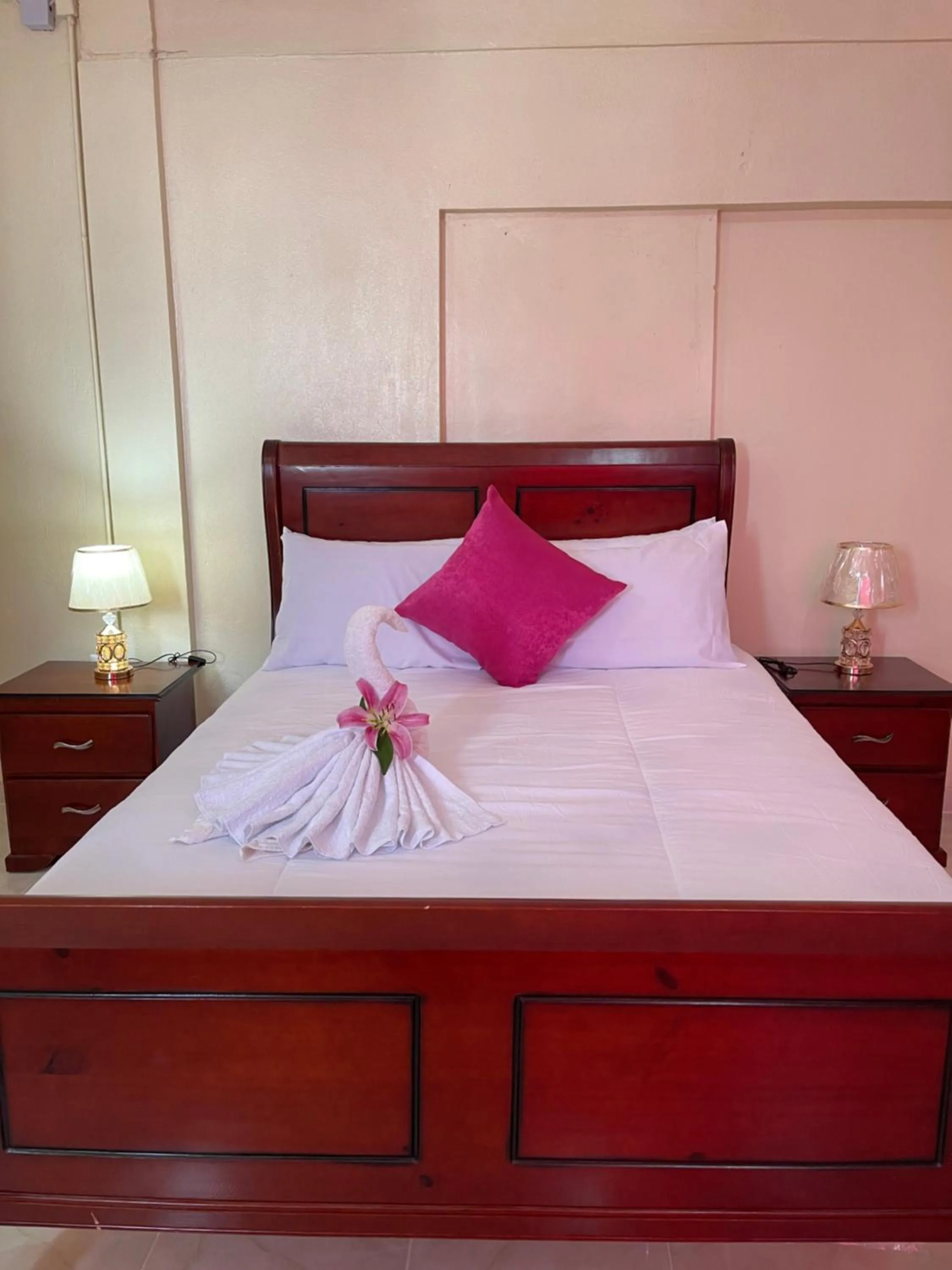 Bed in VBermor Hotel