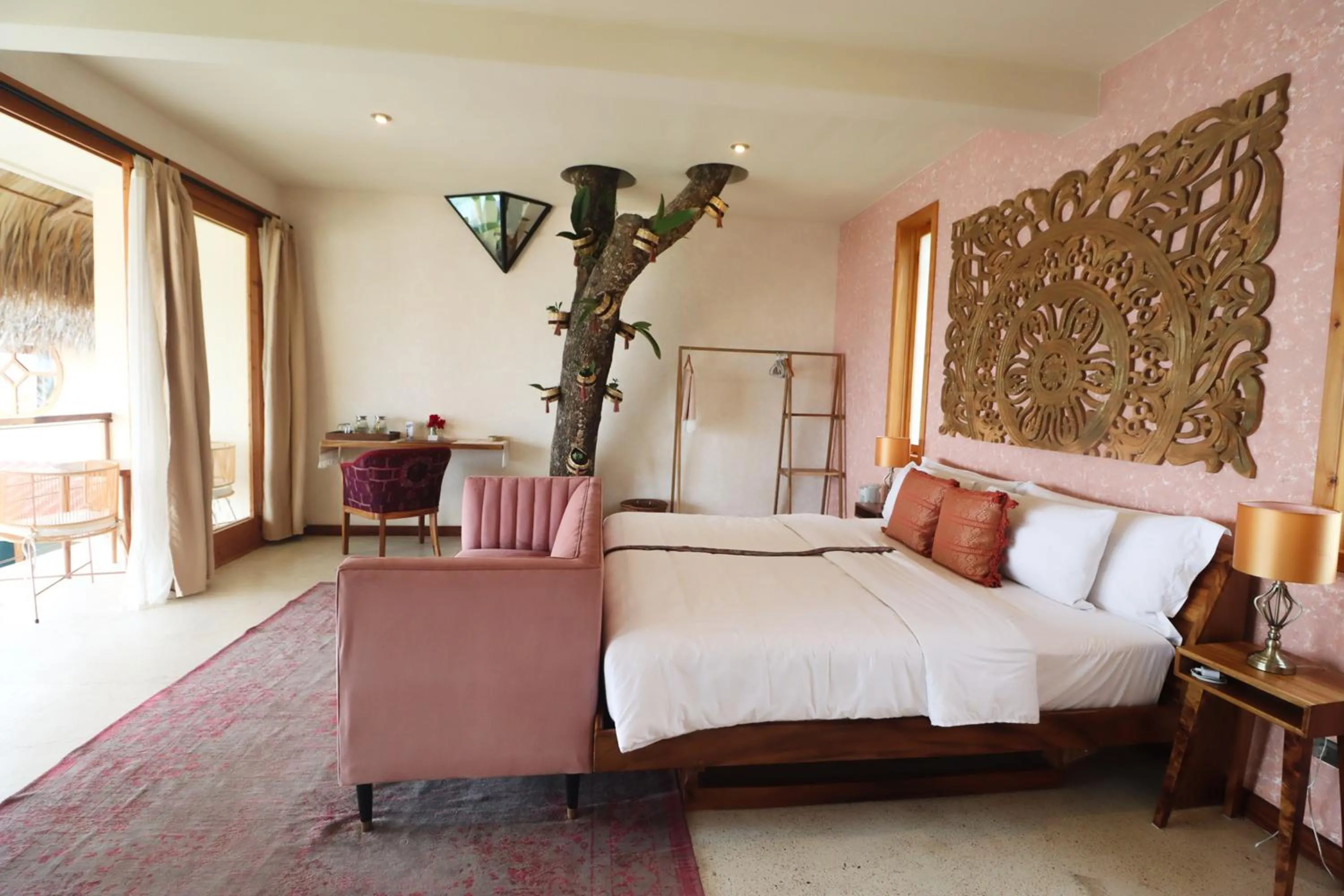 Bed in Kula Maya Boutique Hotel and Spa