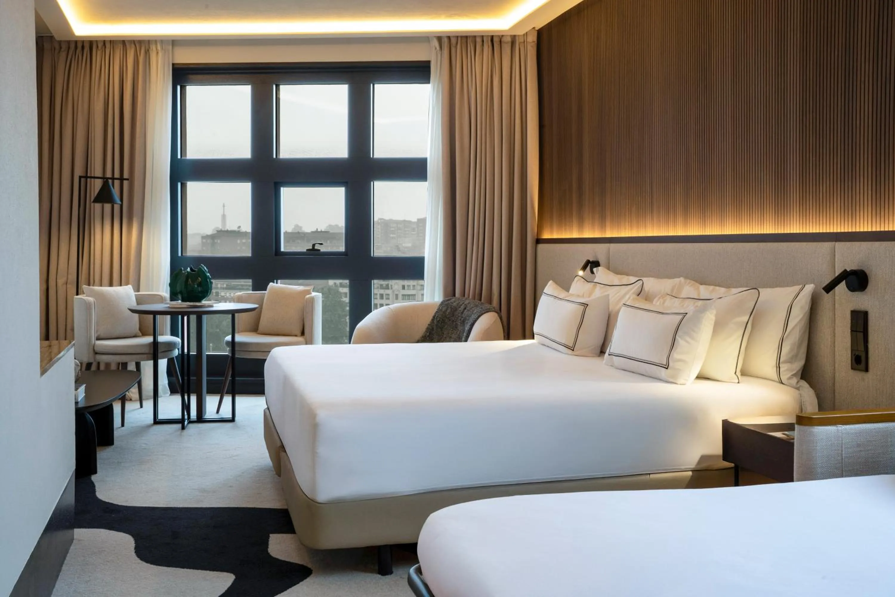 Bed in Hotel Meliá Bilbao