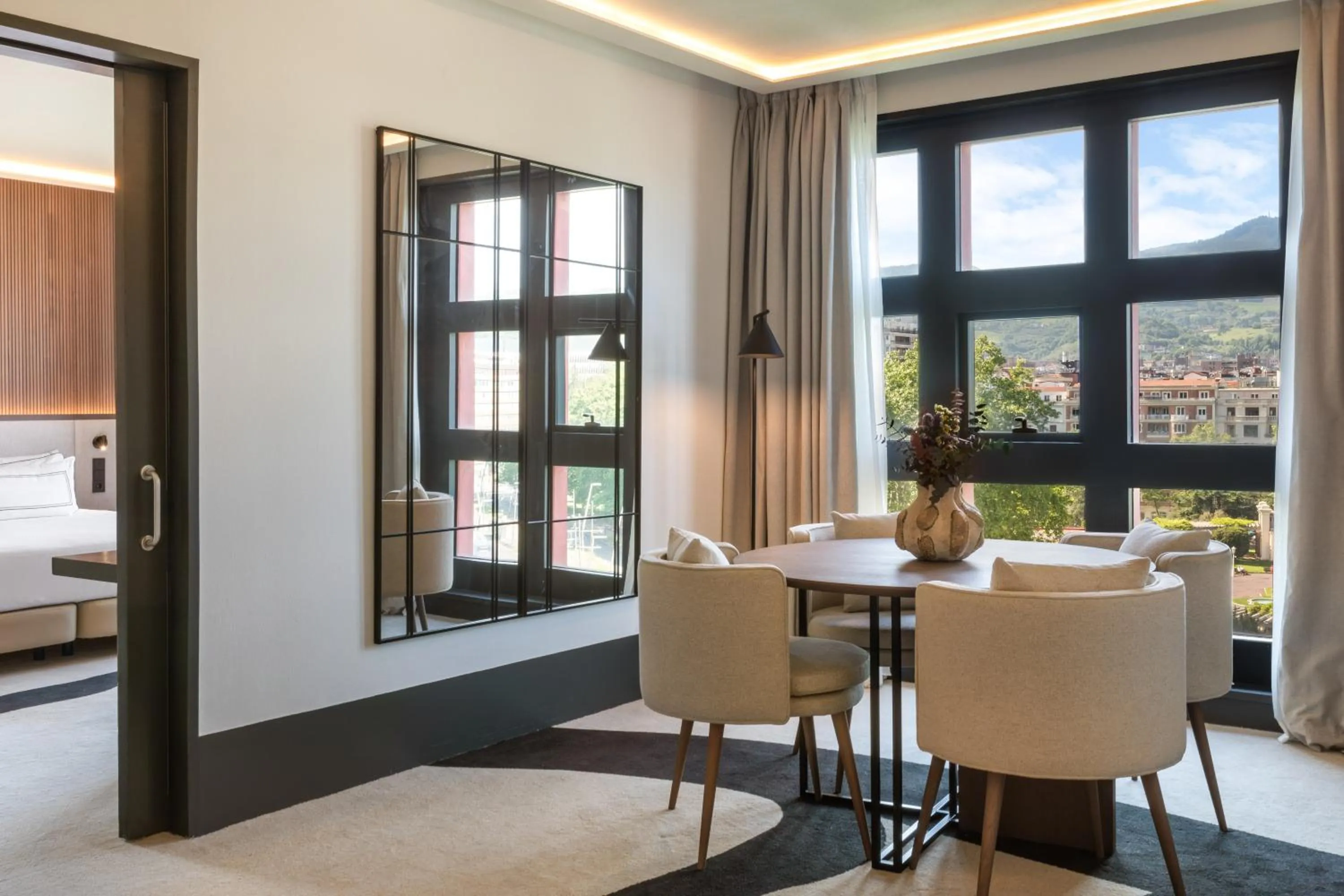 Bed in Hotel Meliá Bilbao