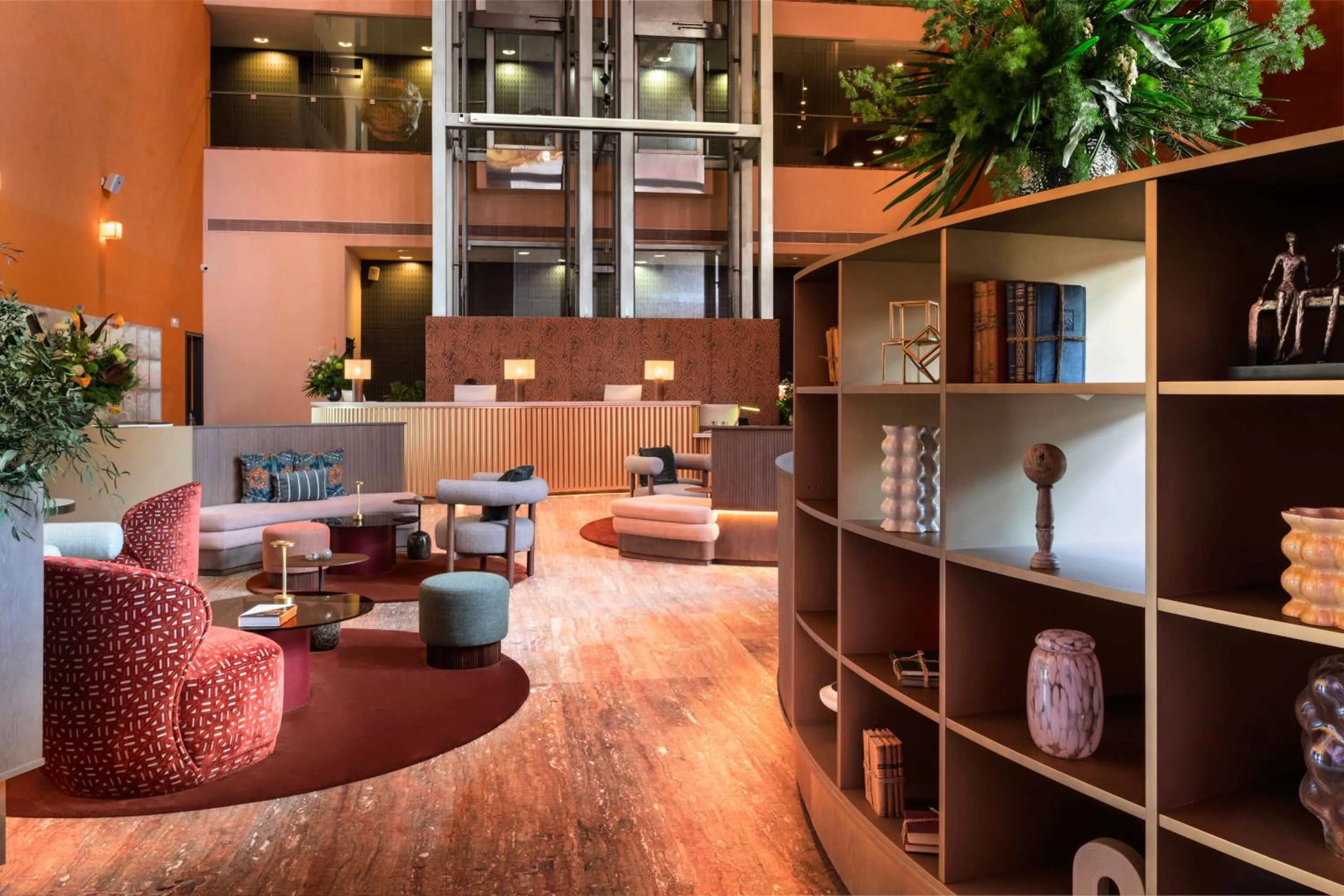 Lobby or reception in Hotel Meliá Bilbao