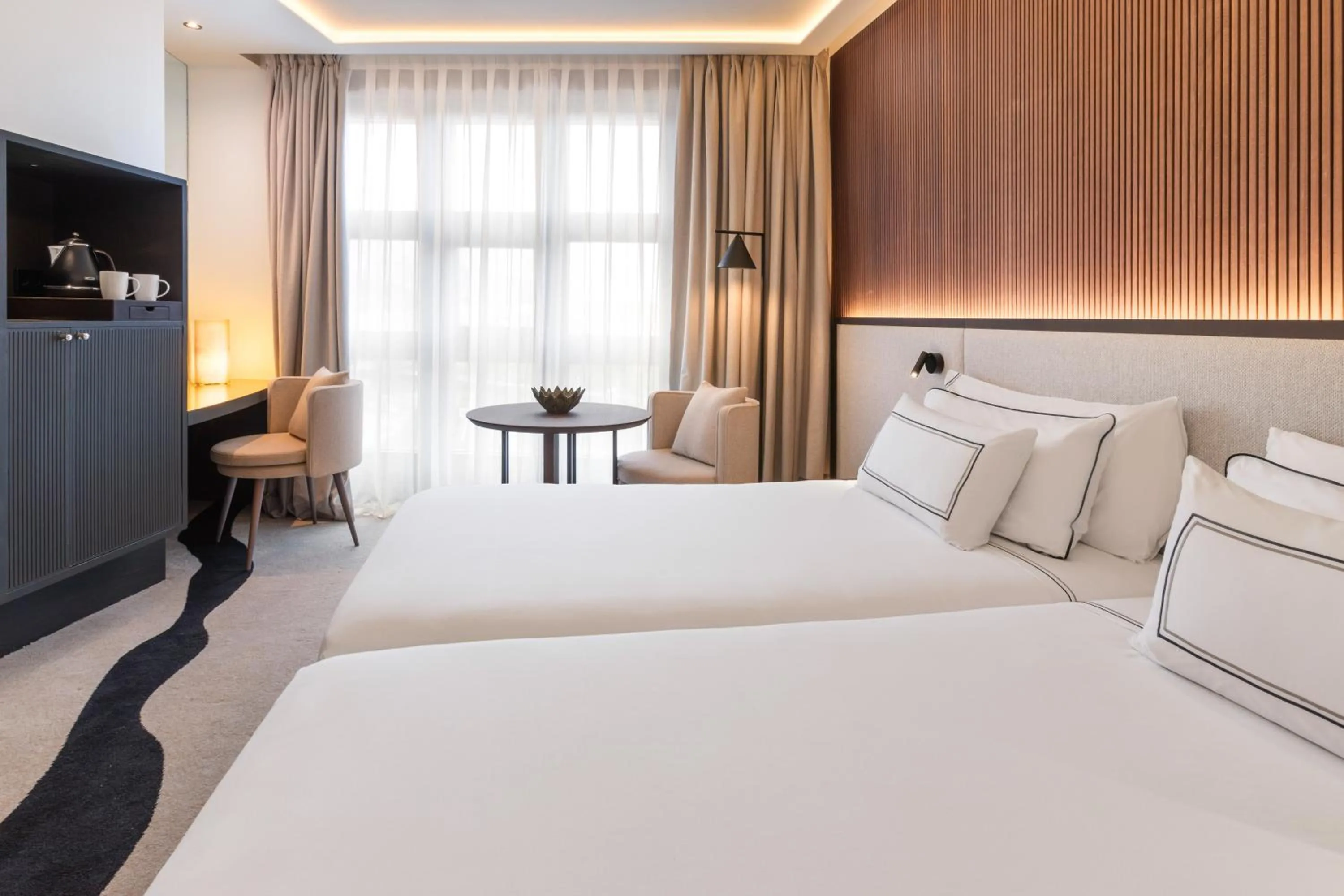 Bed in Hotel Meliá Bilbao