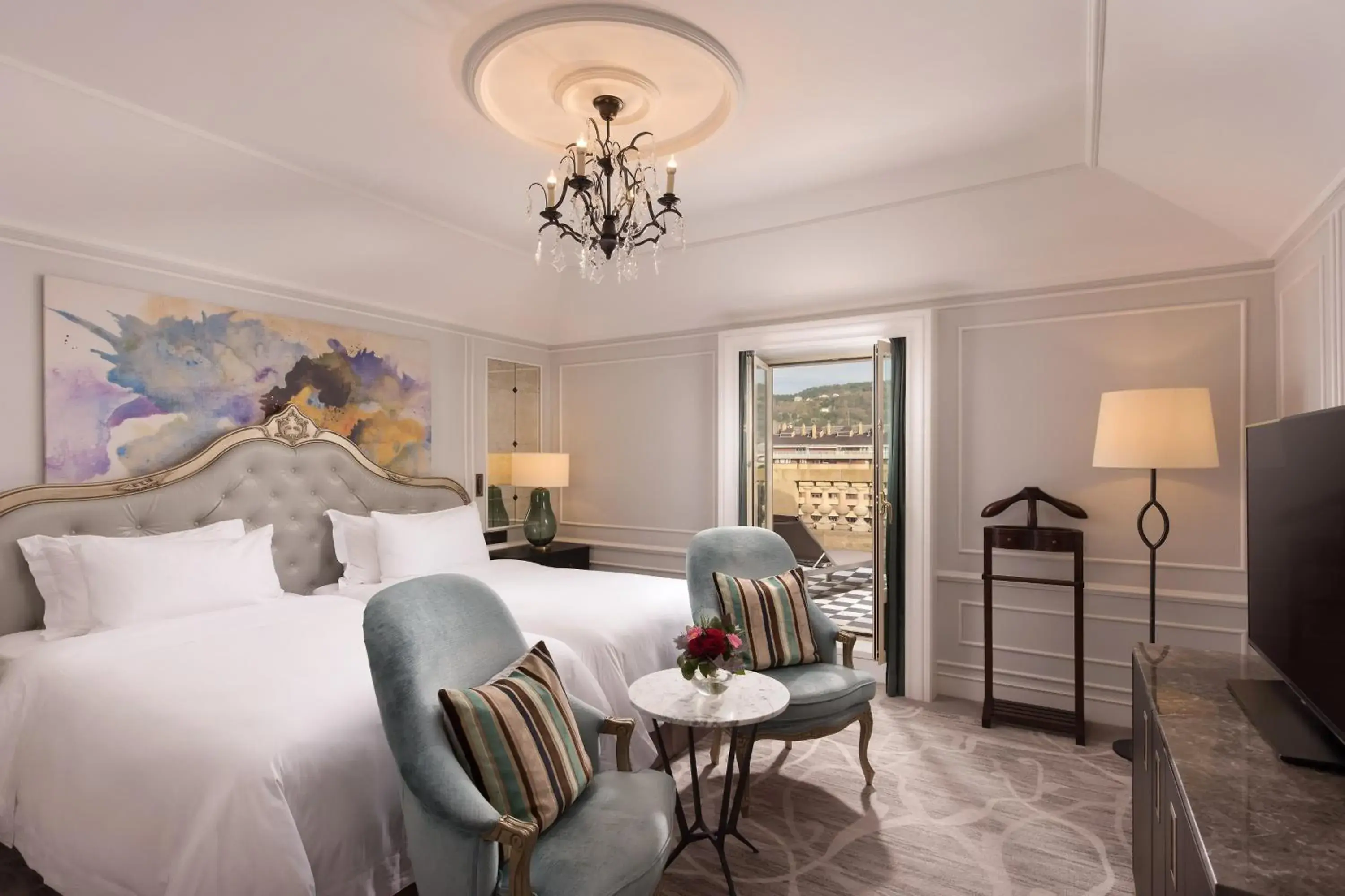 Terrace Suite, 1 Bedroom Suite, 2 Twin/Single Bed(s) in Hotel Maria Cristina, a Luxury Collection Hotel, San Sebastian Terrace Suite, 1 Bedroom Suite, 2 Twin/Single Bed(s) in Hotel Maria Cristina, a Luxury Collection Hotel, San Sebastian