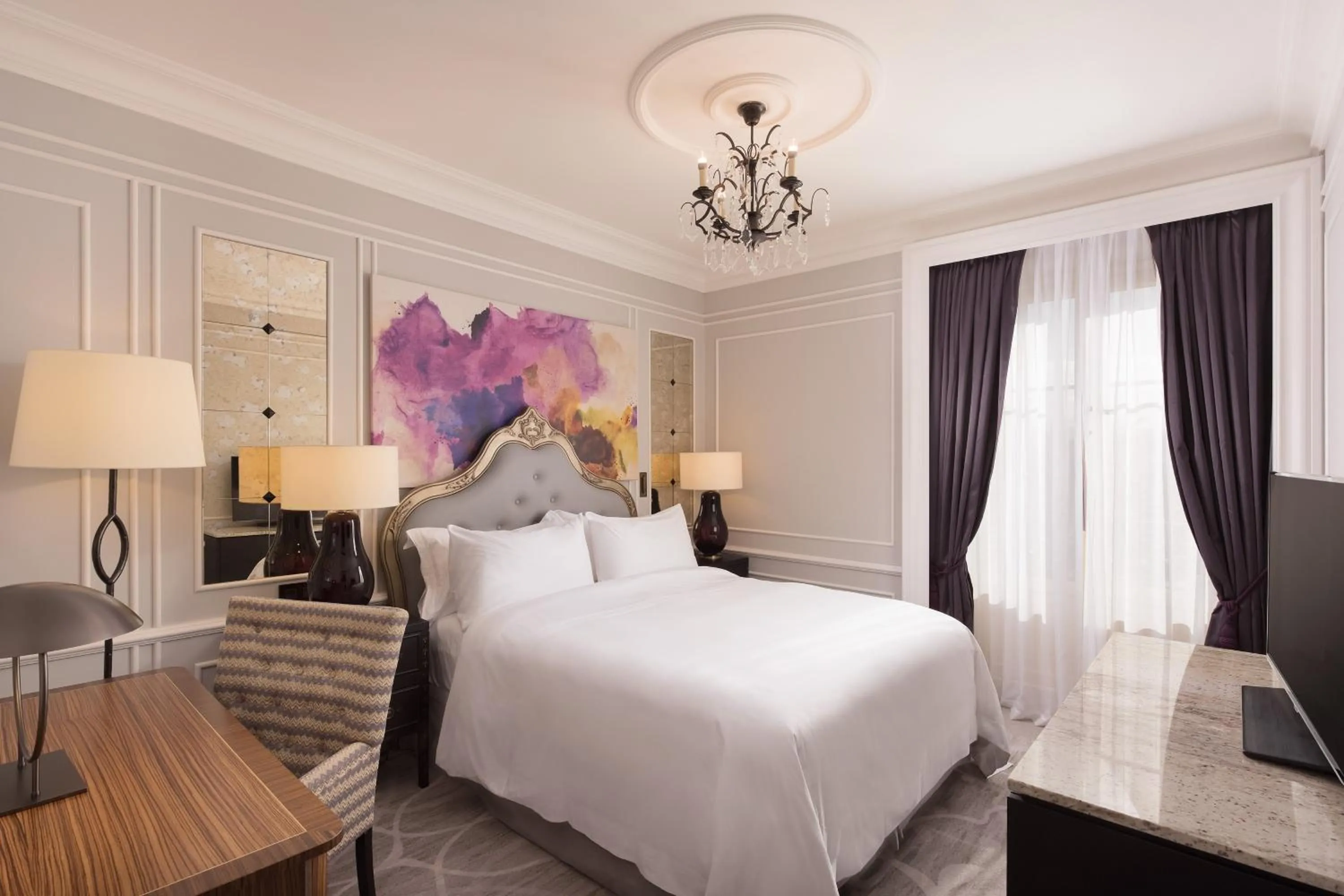 Photo of the whole room, Bed in Hotel Maria Cristina, a Luxury Collection Hotel, San Sebastian