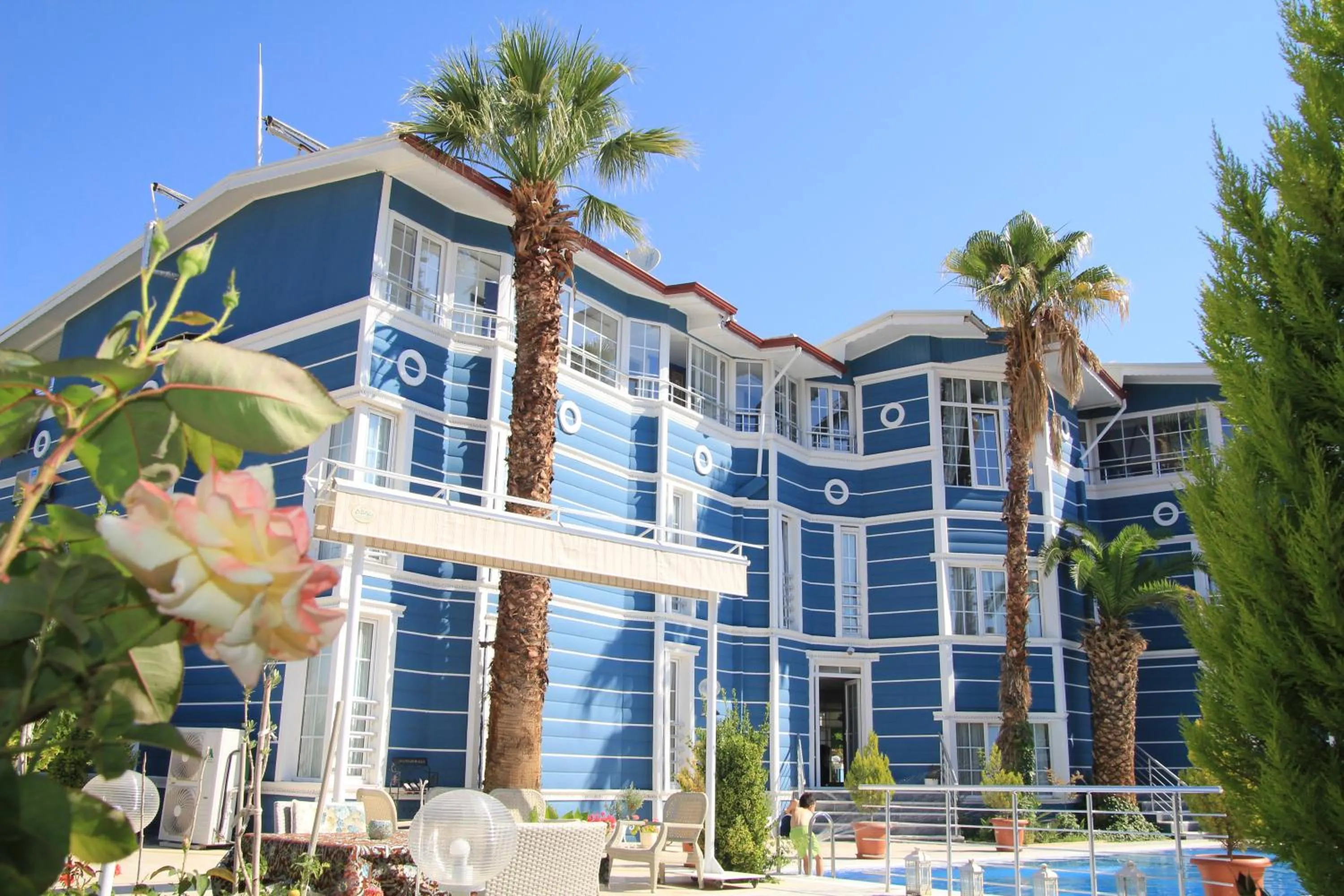 Garden in Melrose Viewpoint Pansiyon