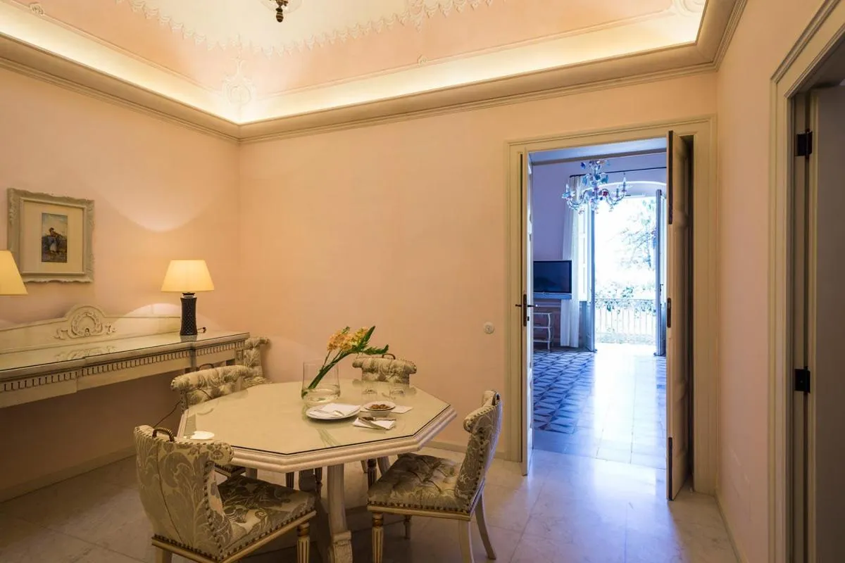 Dining area in Palazzo Margherita