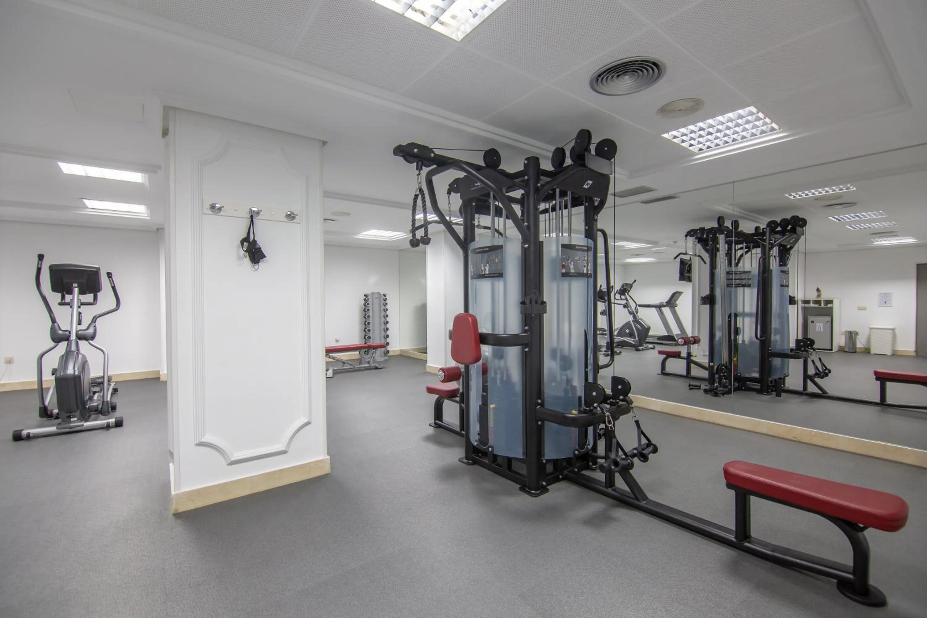 Fitness centre/facilities in Hotel Monte Puertatierra