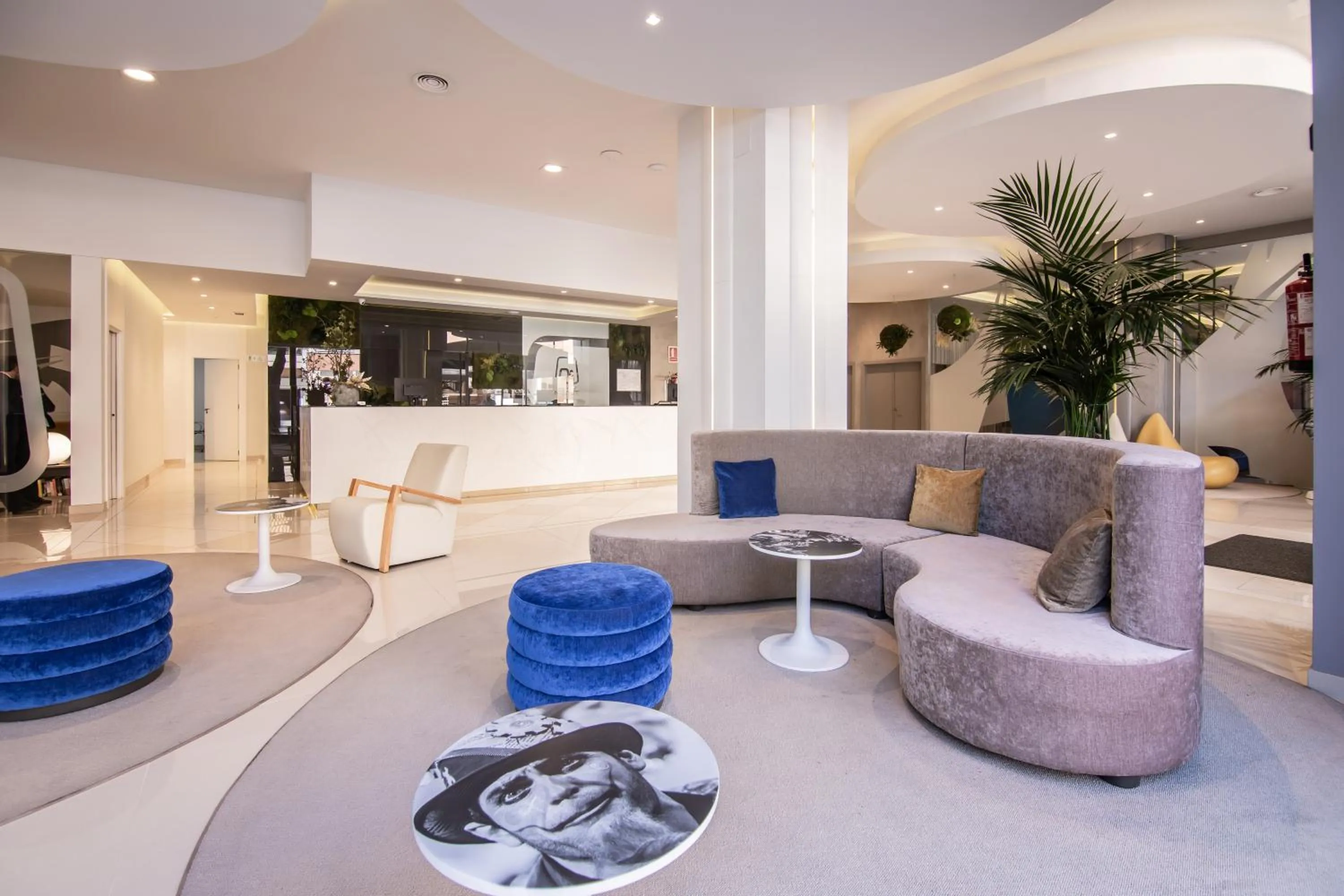 Living room in Hotel Monte Puertatierra