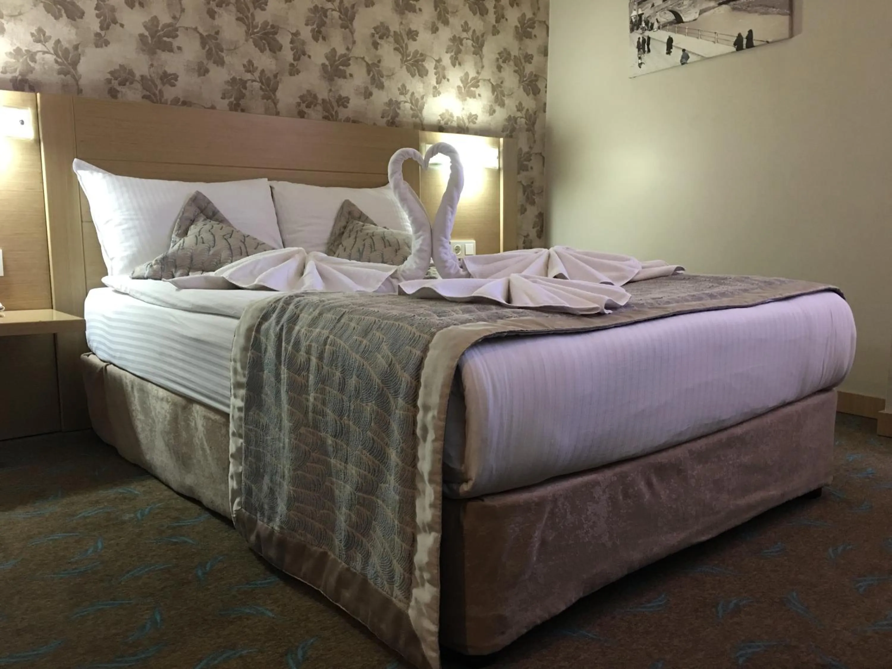 Bed in Otel Mutevelli