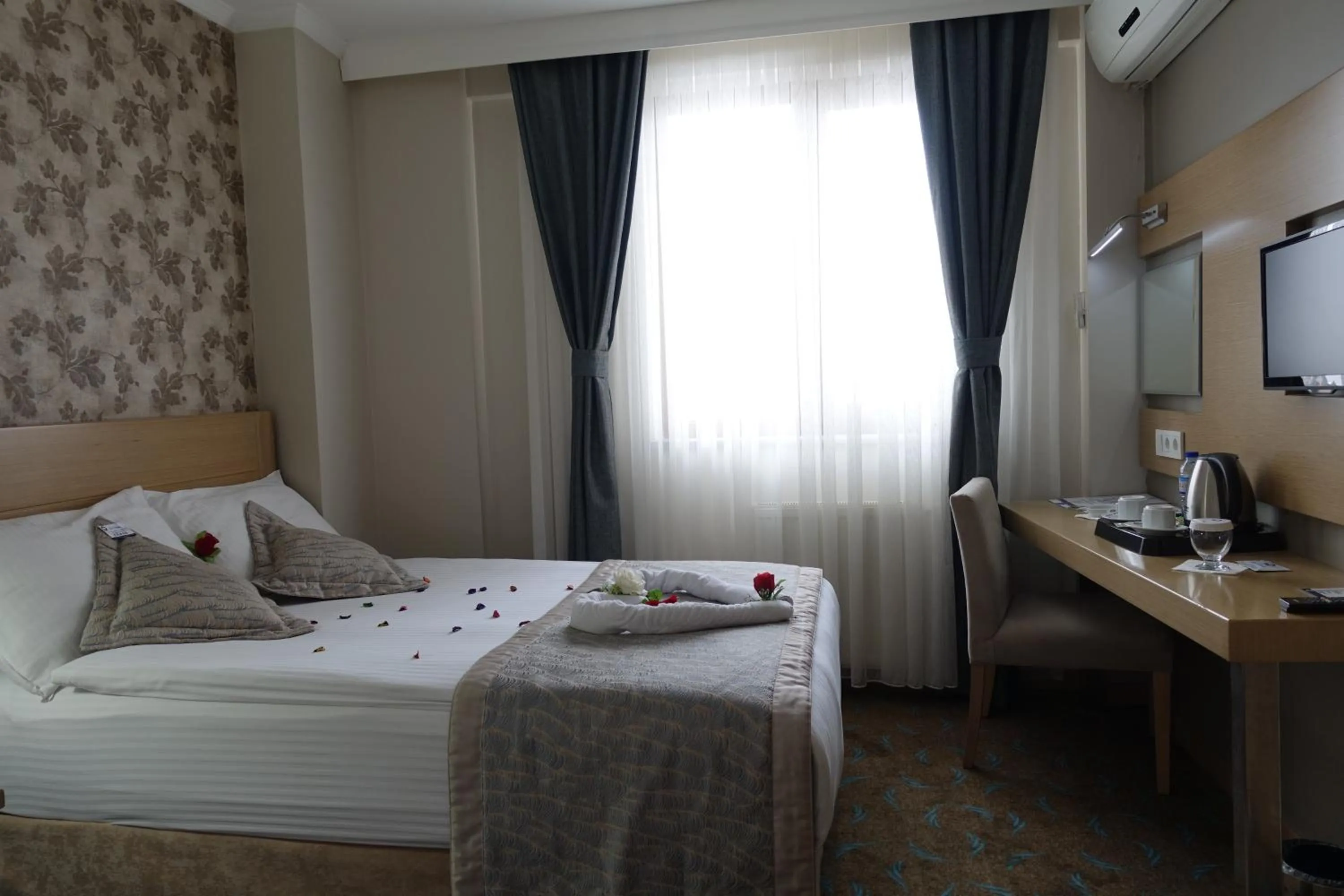 Bed in Otel Mutevelli