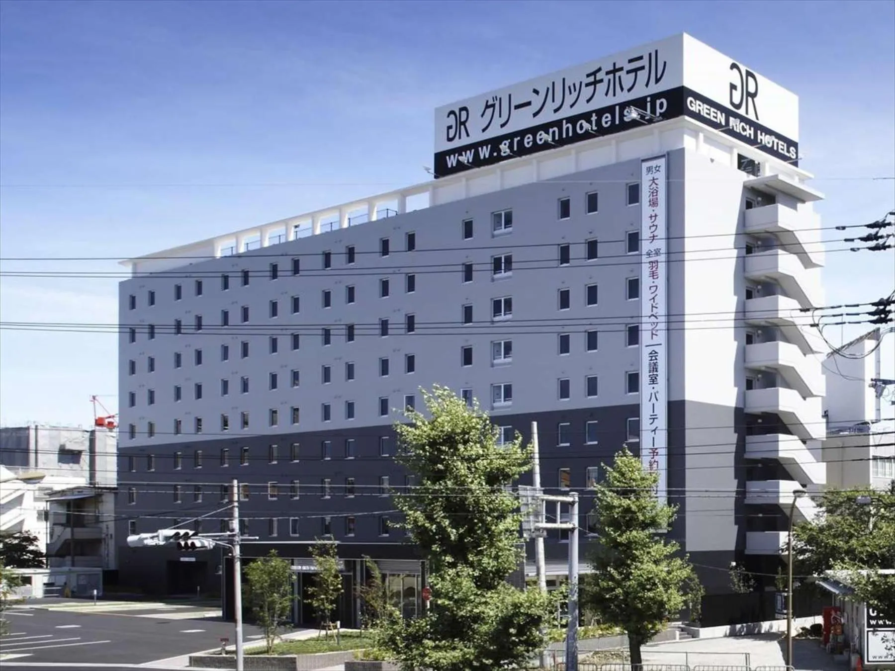 Property building in Green Rich Hotel Osaka Airport