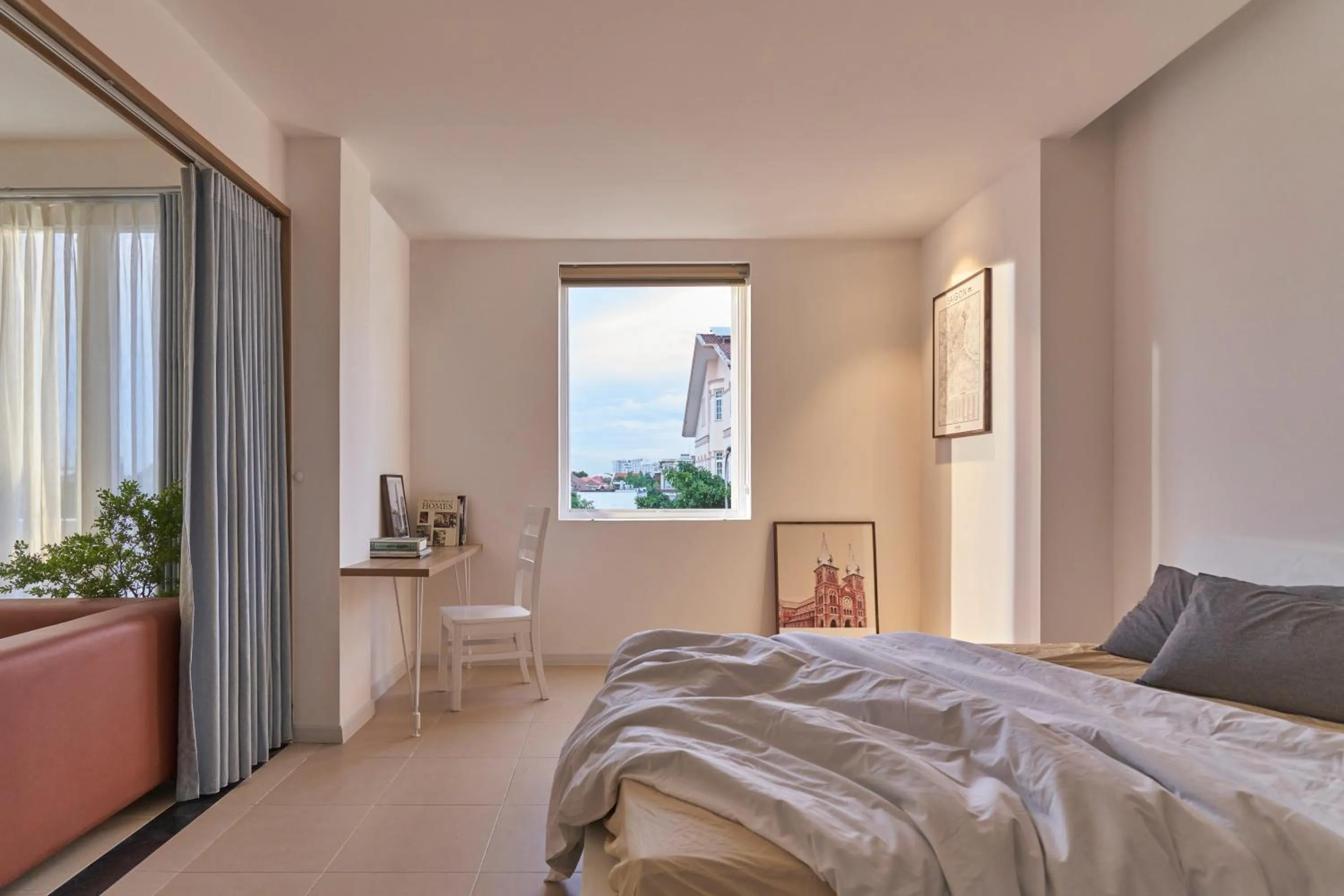 Bedroom, Bed in M Village Living Nguyễn Văn Hưởng