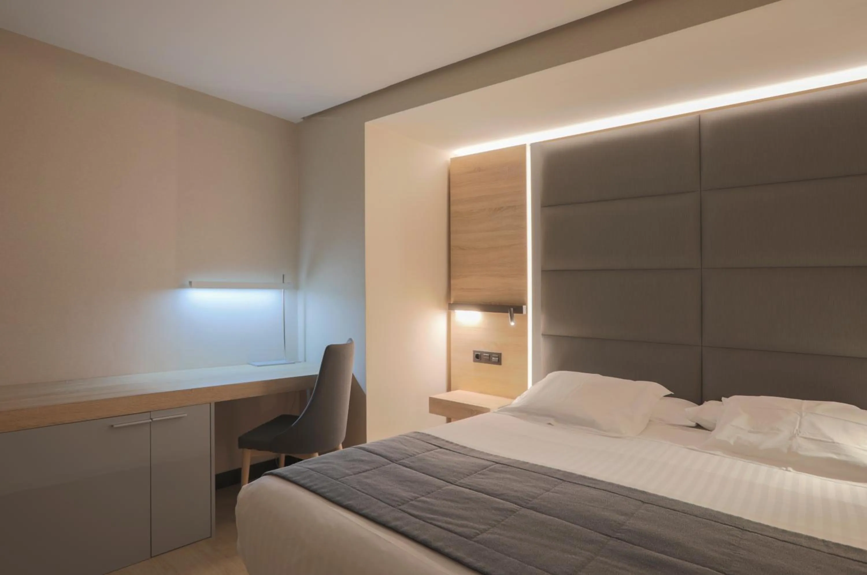 Bed in Hotel Liabeny