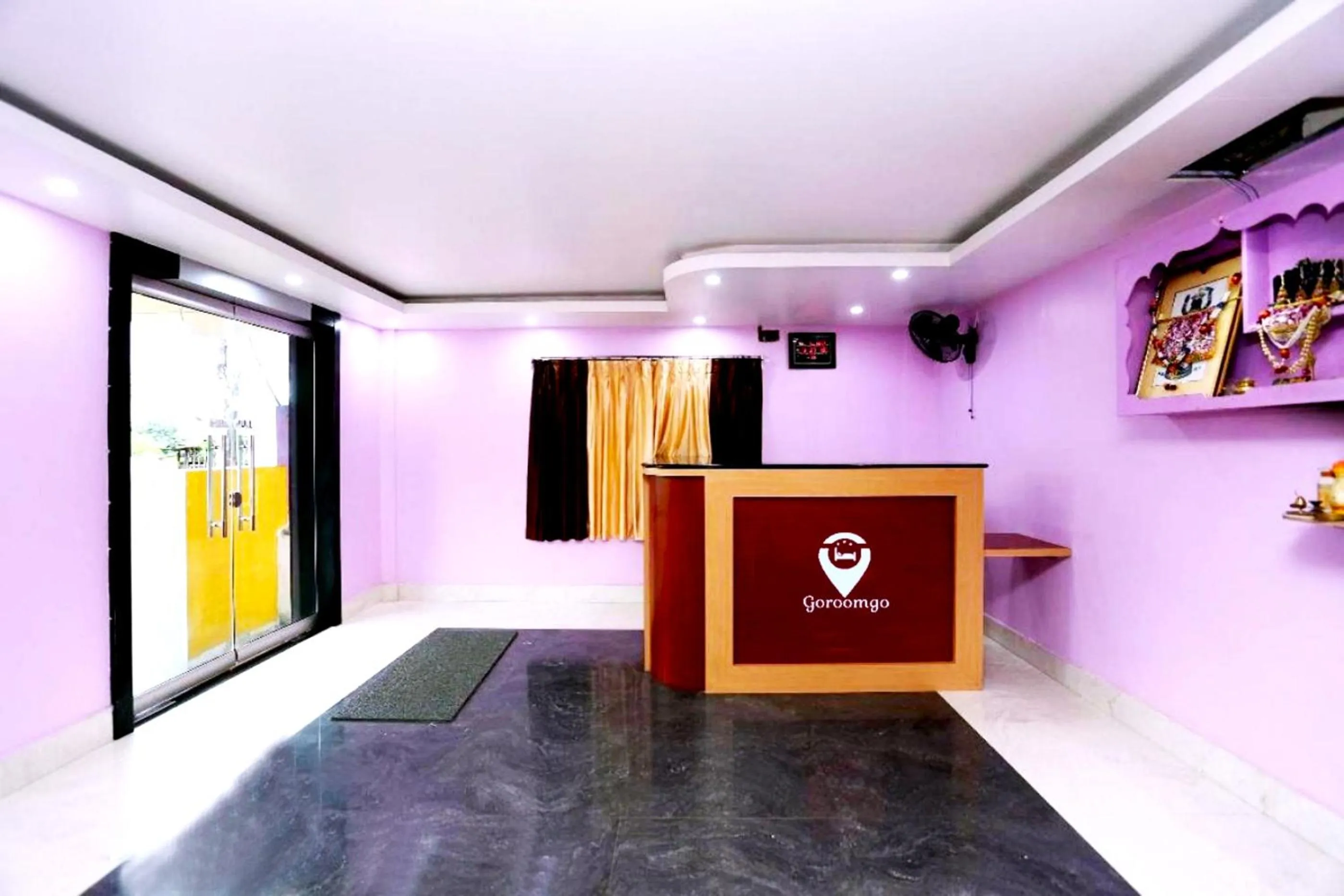 Property logo or sign, Lobby/Reception in Goroomgo Krishna Residency Puri Near Sea Beach - Spacious Room with Excellent Service Awarded - Best Seller