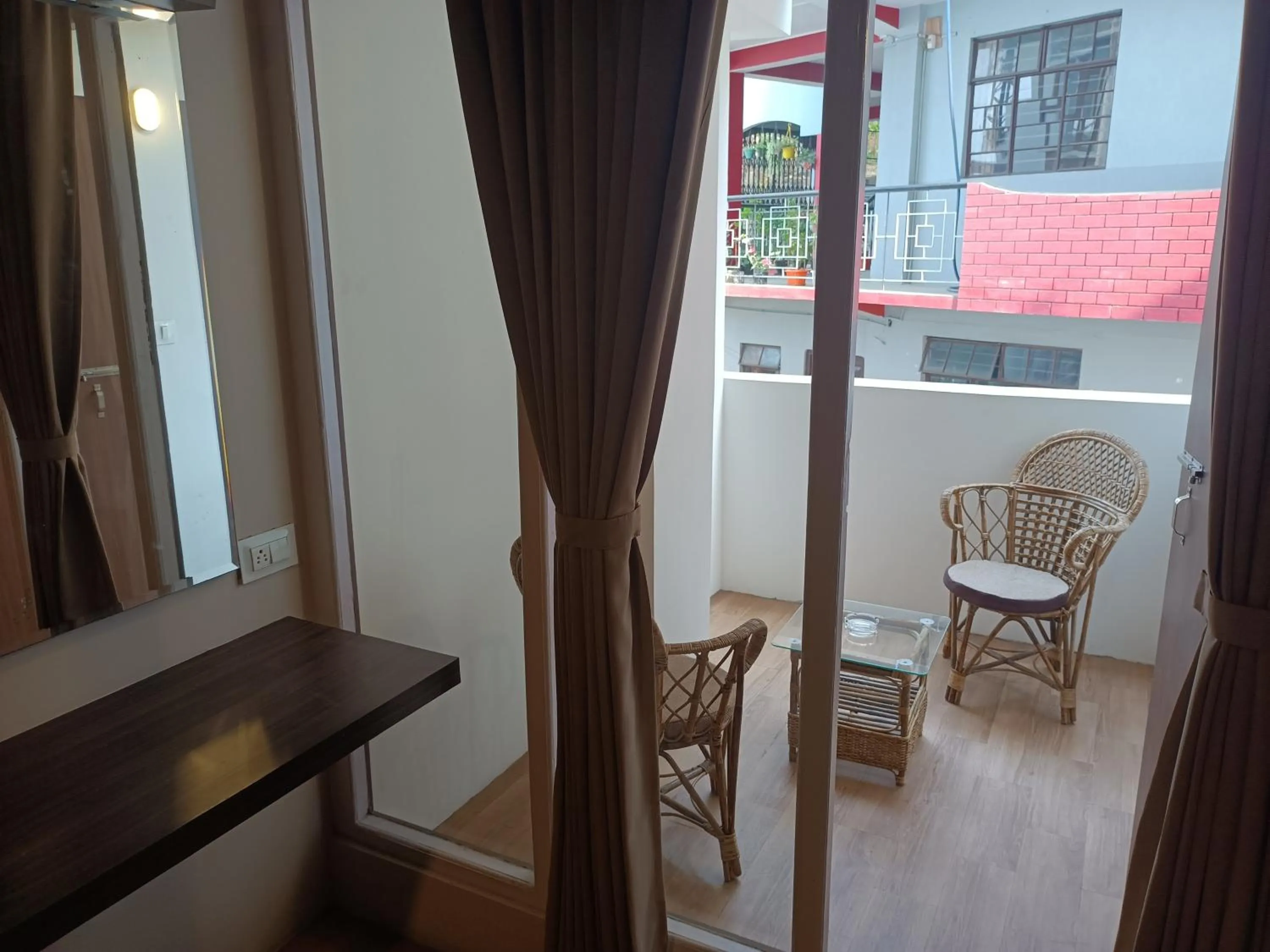 Balcony/Terrace in Golden Peaks Hotel & Restaurant