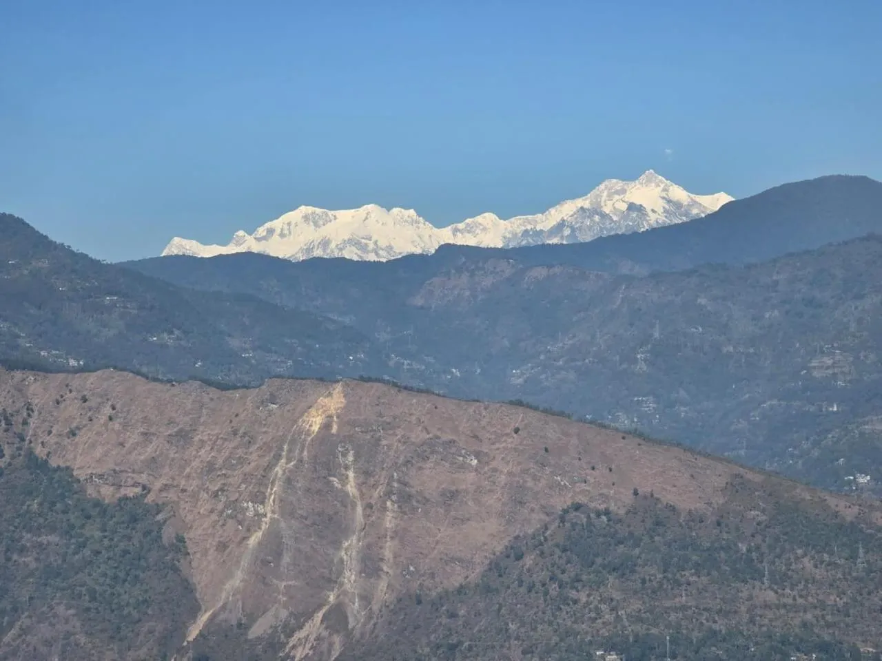 Mountain view in Golden Peaks Hotel & Restaurant