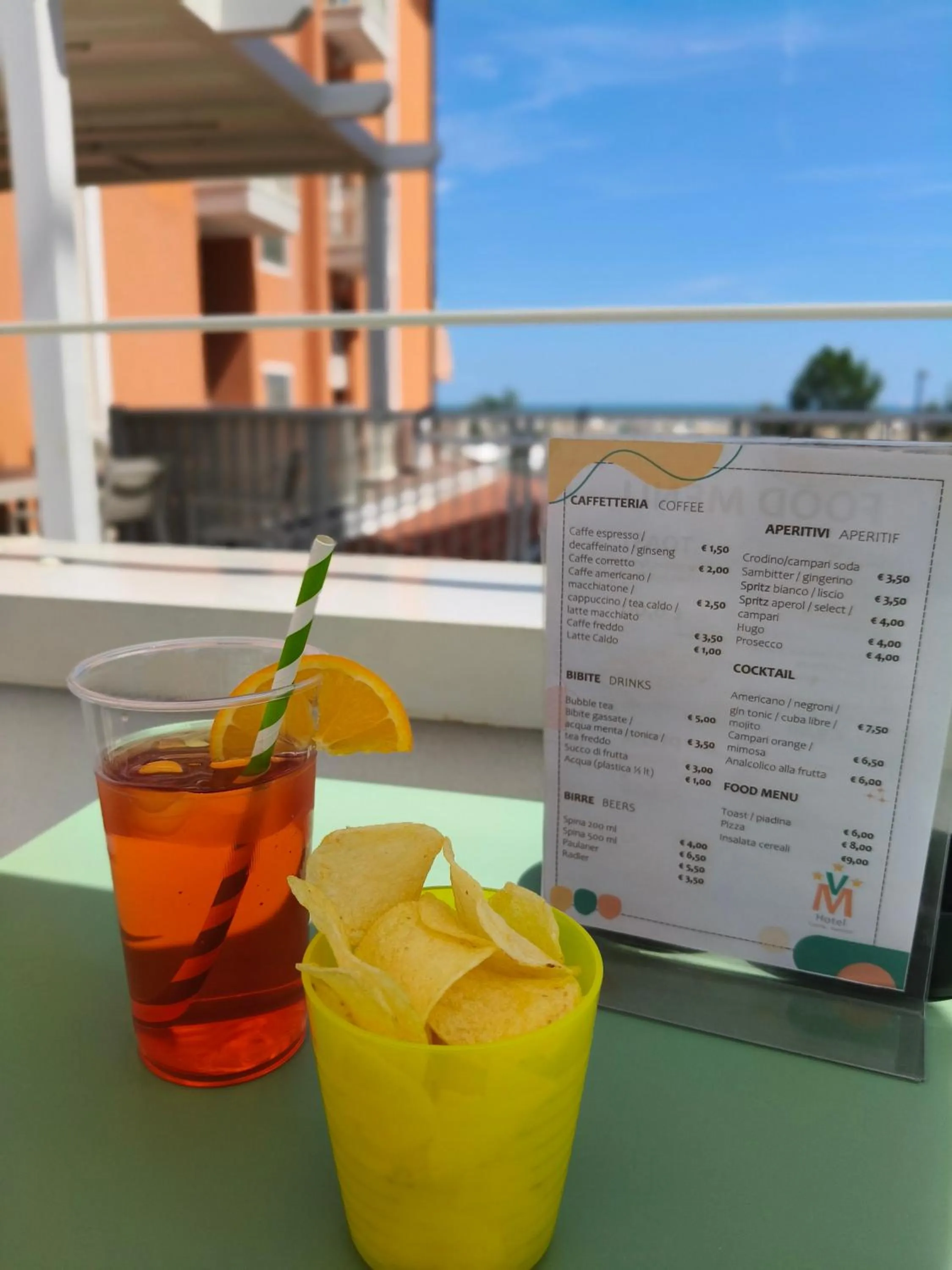 Swimming pool in Hotel Villa Maria