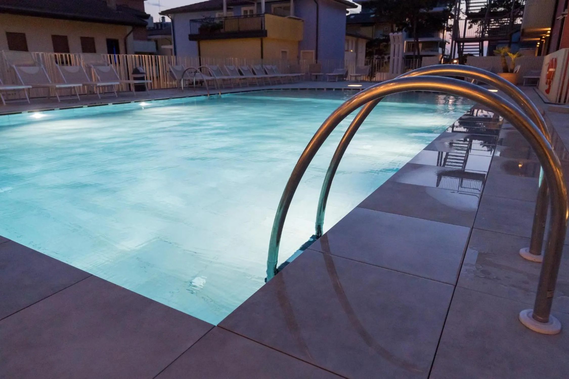 Swimming pool in Hotel Villa Maria