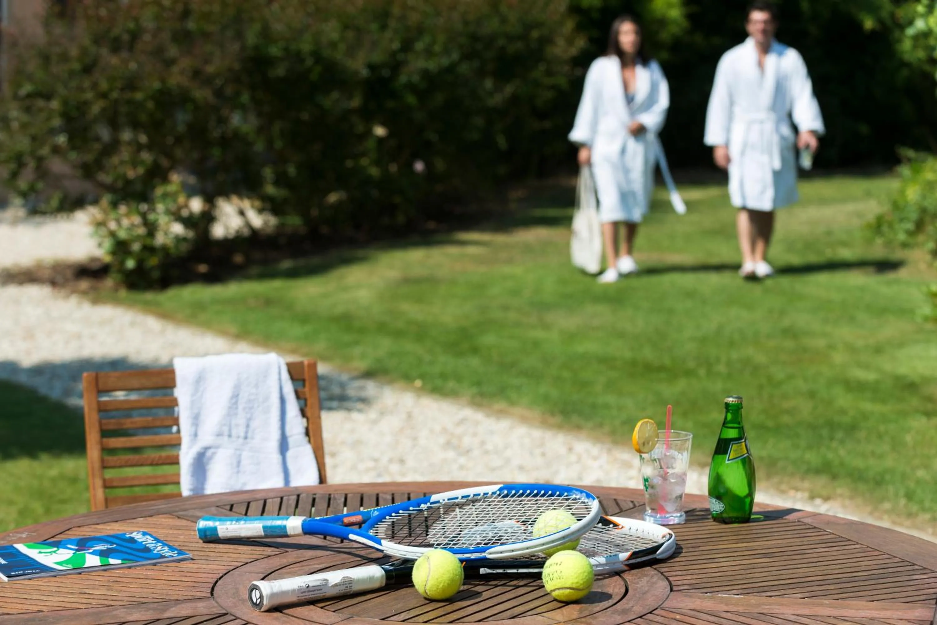 Patio in Espace Leonard De Vinci