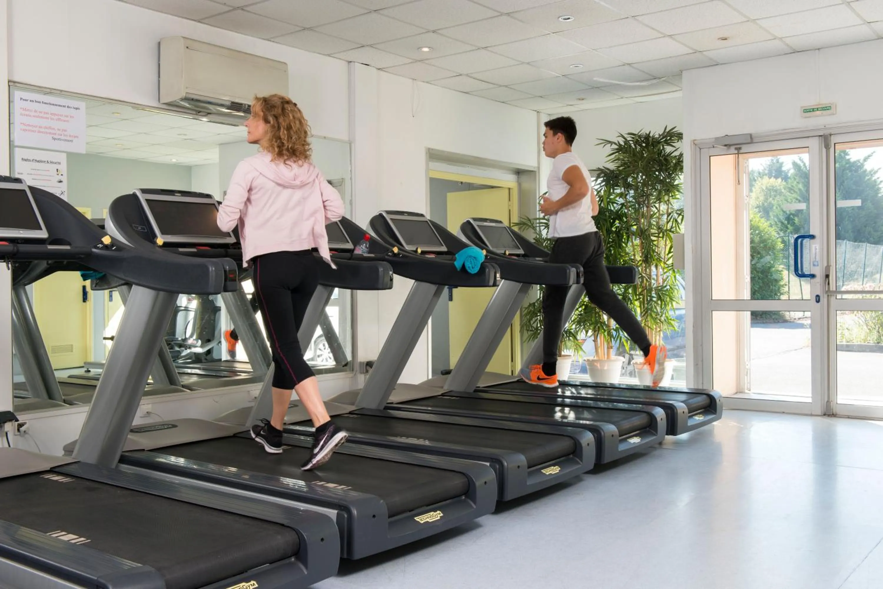 Fitness centre/facilities in Espace Leonard De Vinci