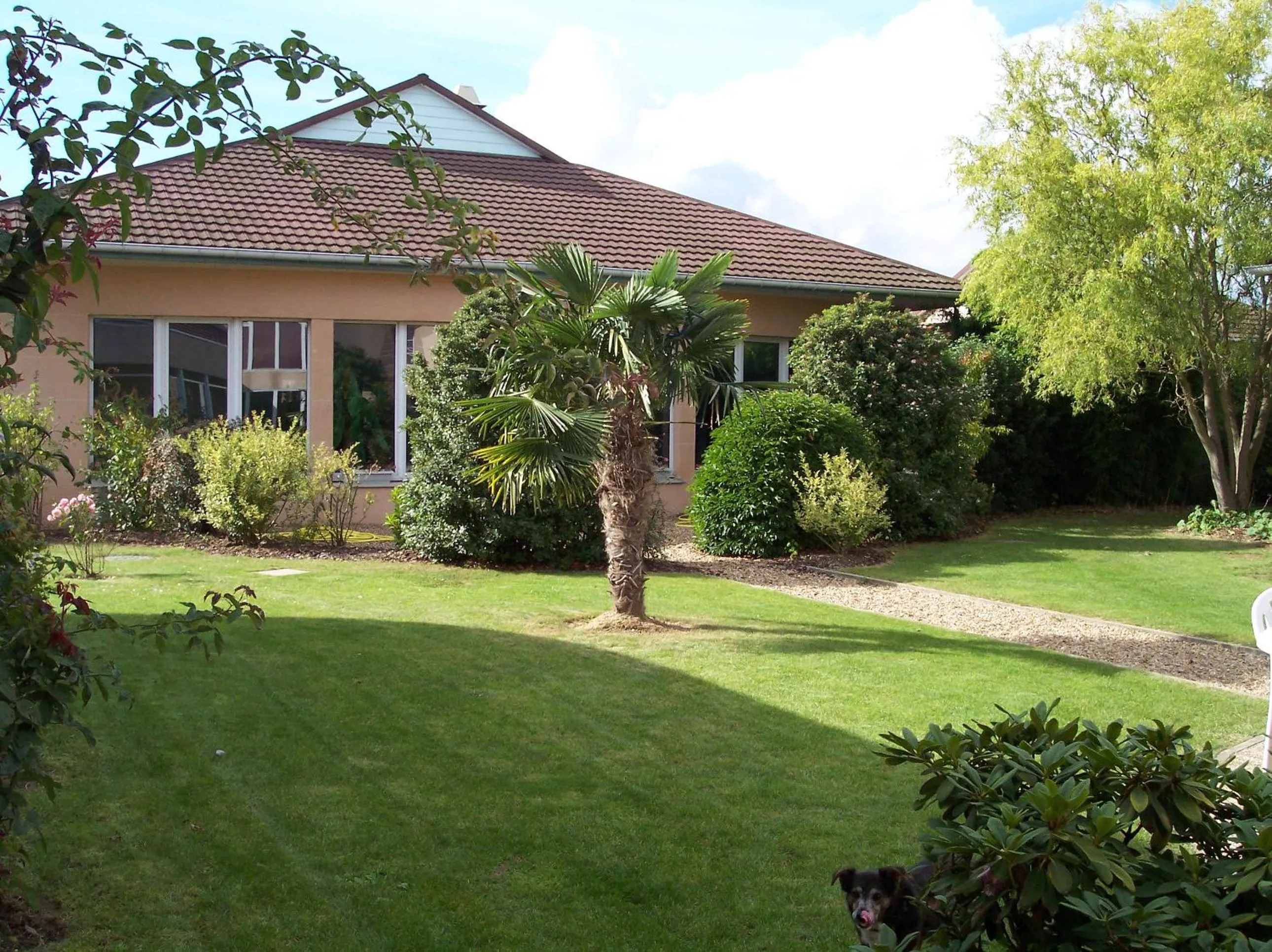 Garden in Espace Leonard De Vinci