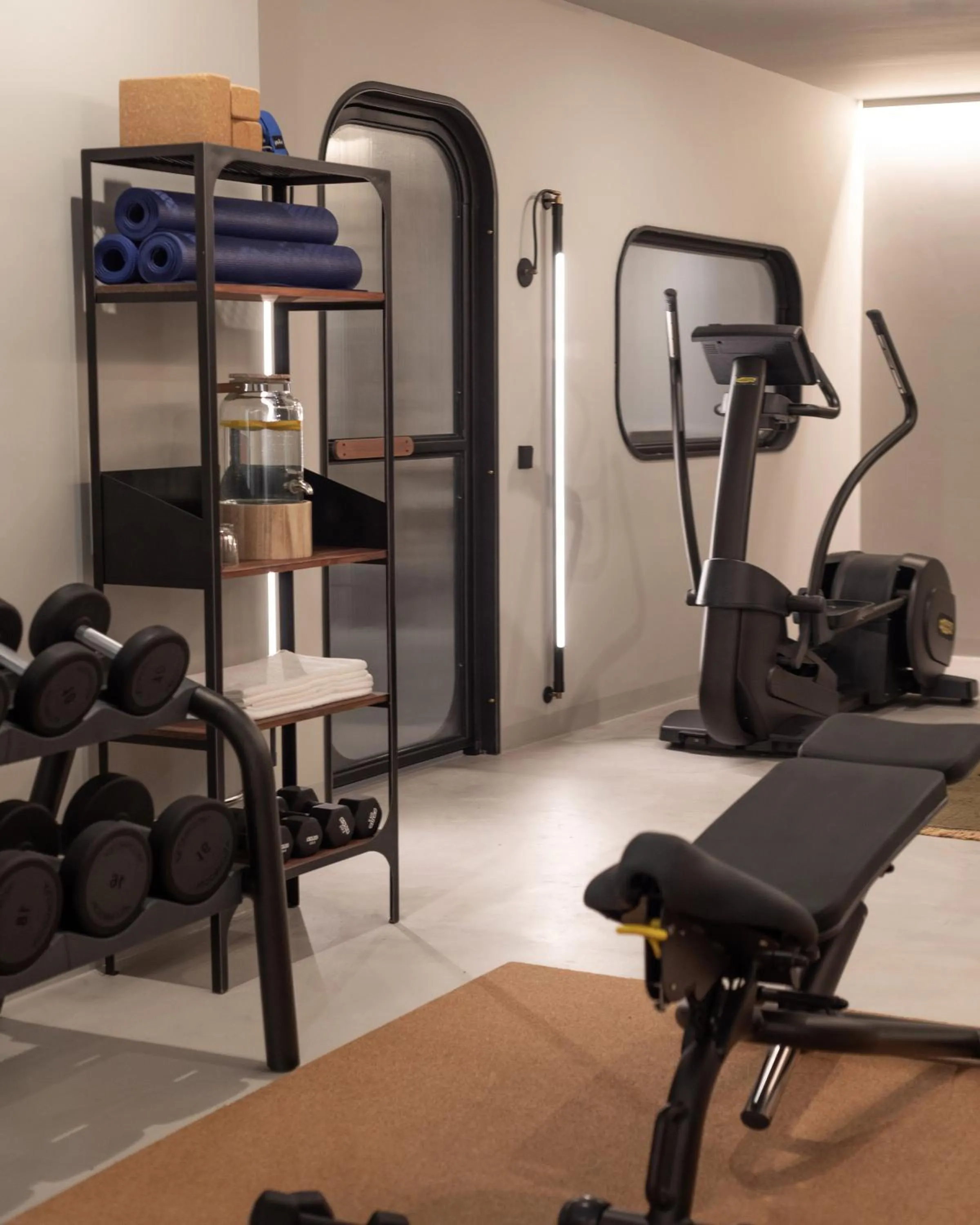 Fitness centre/facilities in 7 Islas Hotel