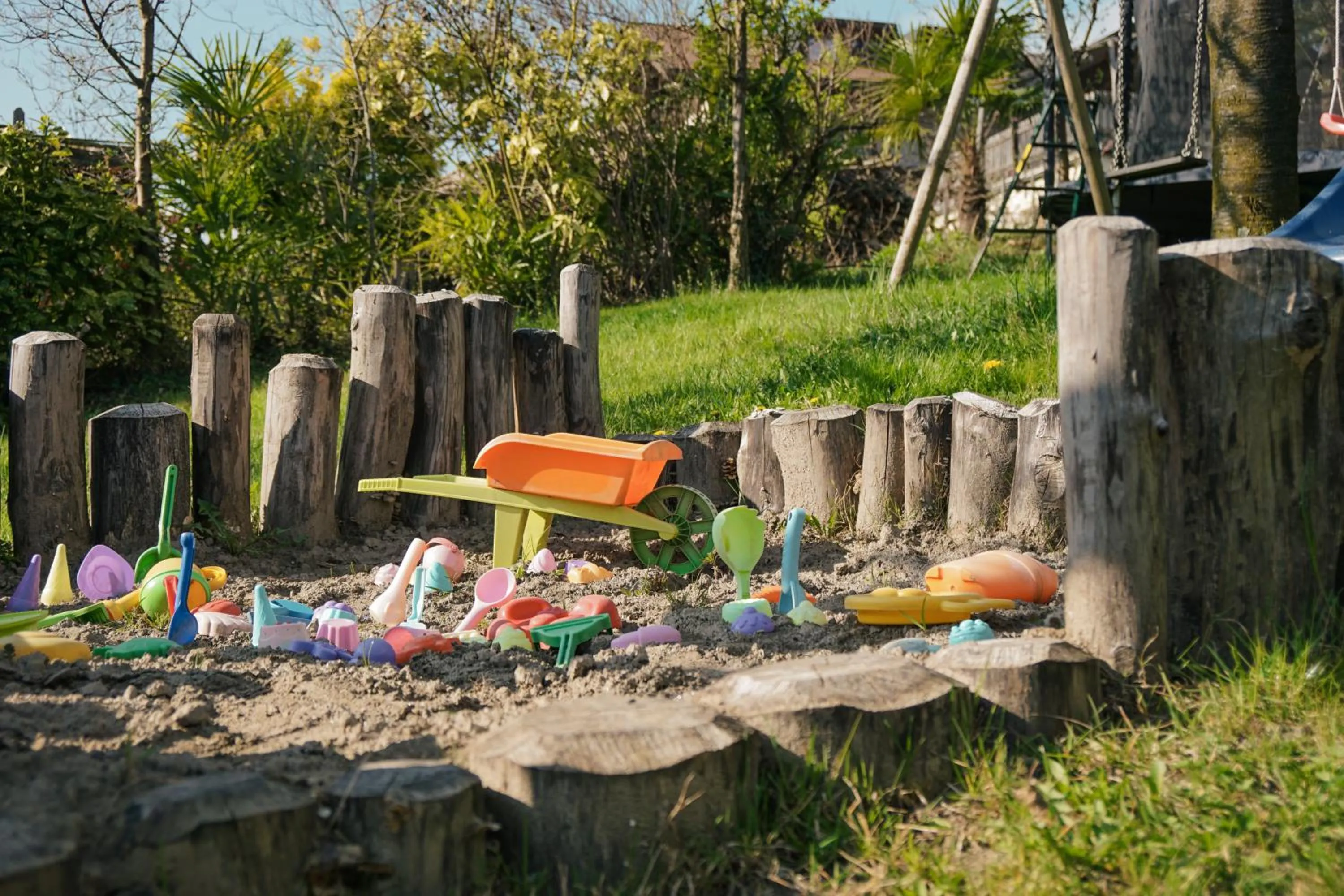 Children play ground in Oberwirtshof