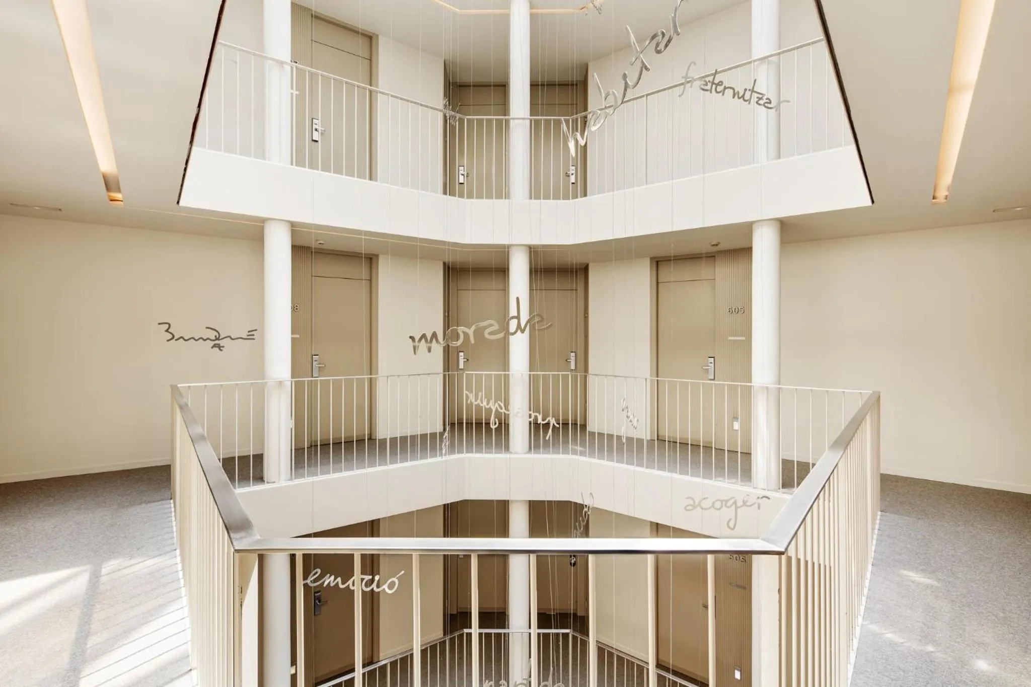 Decorative detail in Sercotel Amister Art Hotel Barcelona