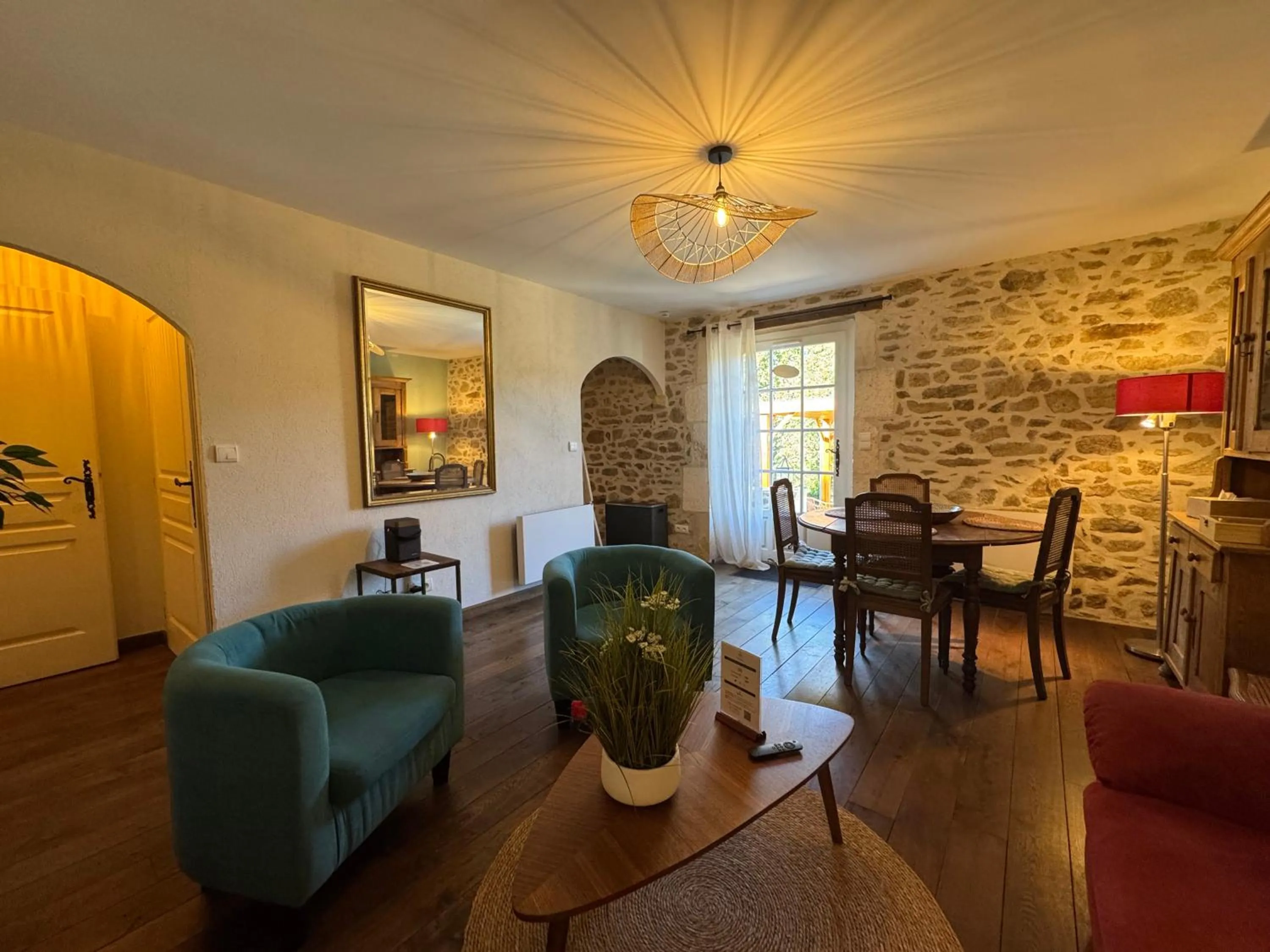 Living room in Domaine de Brise Bois - Chambres & Gîtes