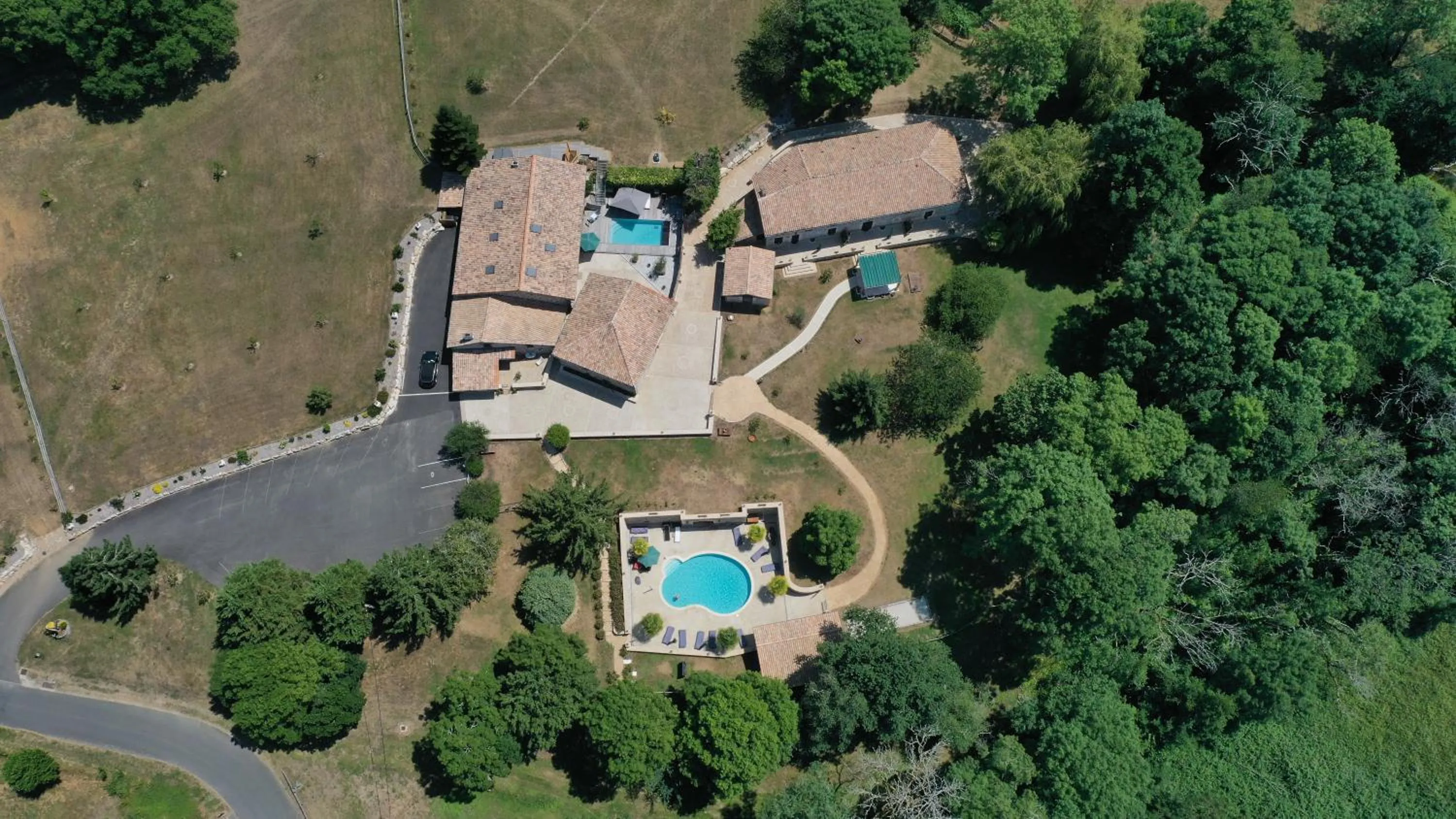 Natural landscape in Domaine de Brise Bois - Chambres & Gîtes