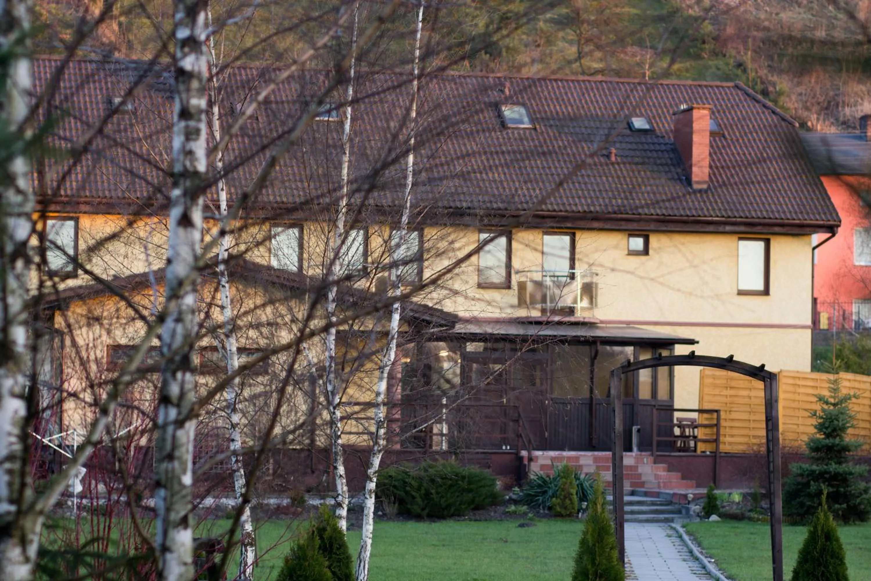 Garden in Dom Gościnny Pod Górą