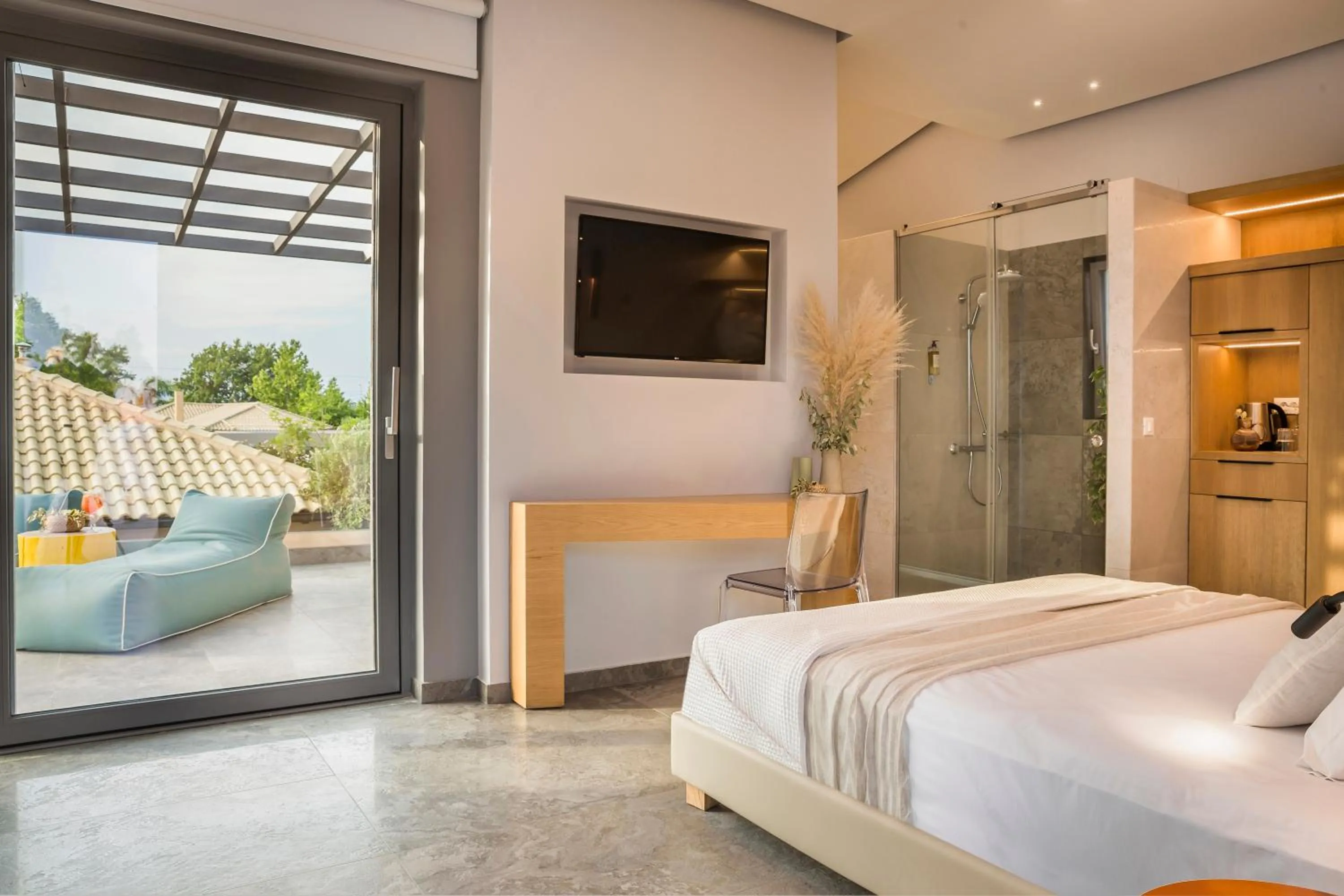 Bed in Daluz Boutique Hotel