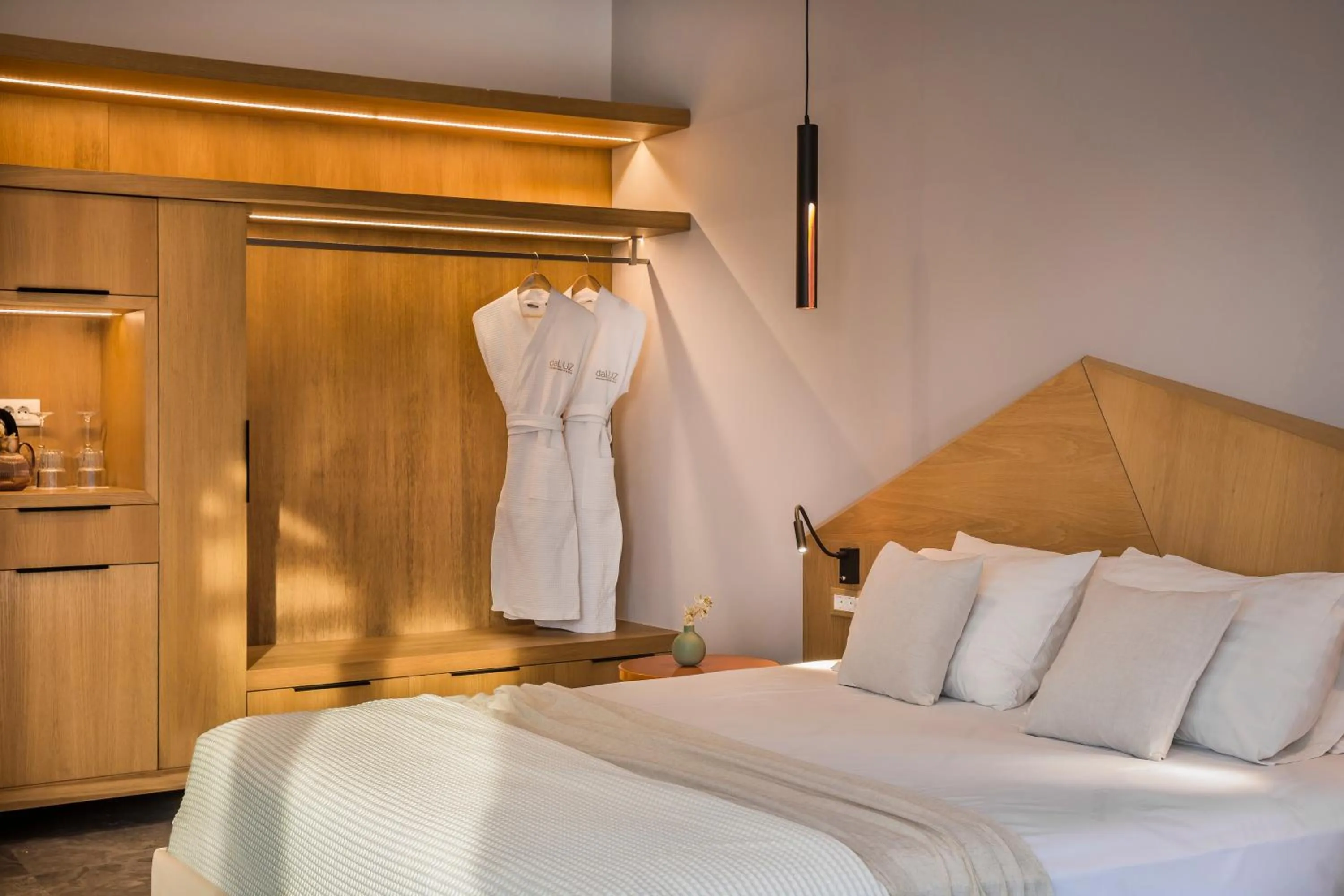 Bed in Daluz Boutique Hotel