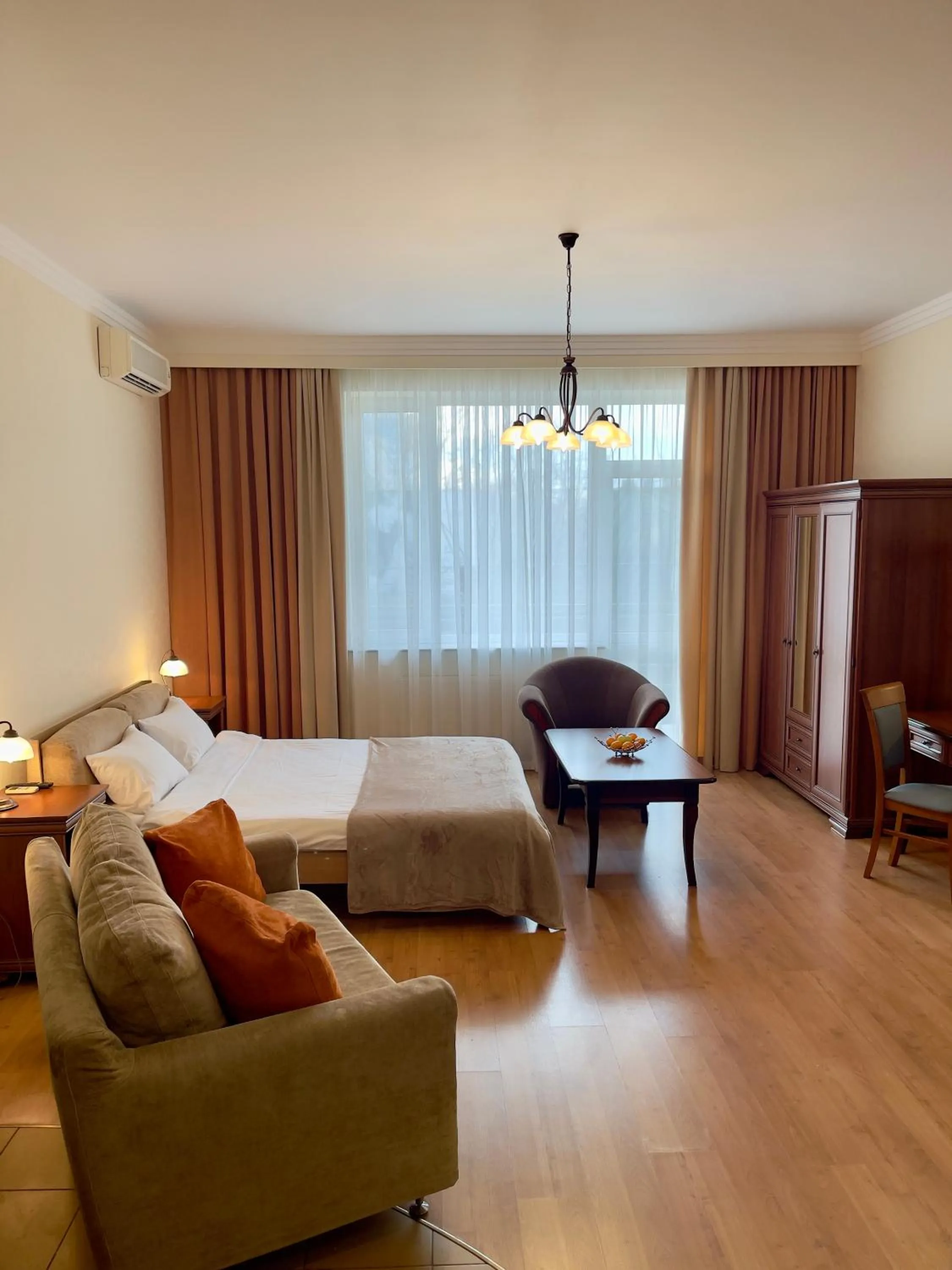 Bed in Arcada Apartments