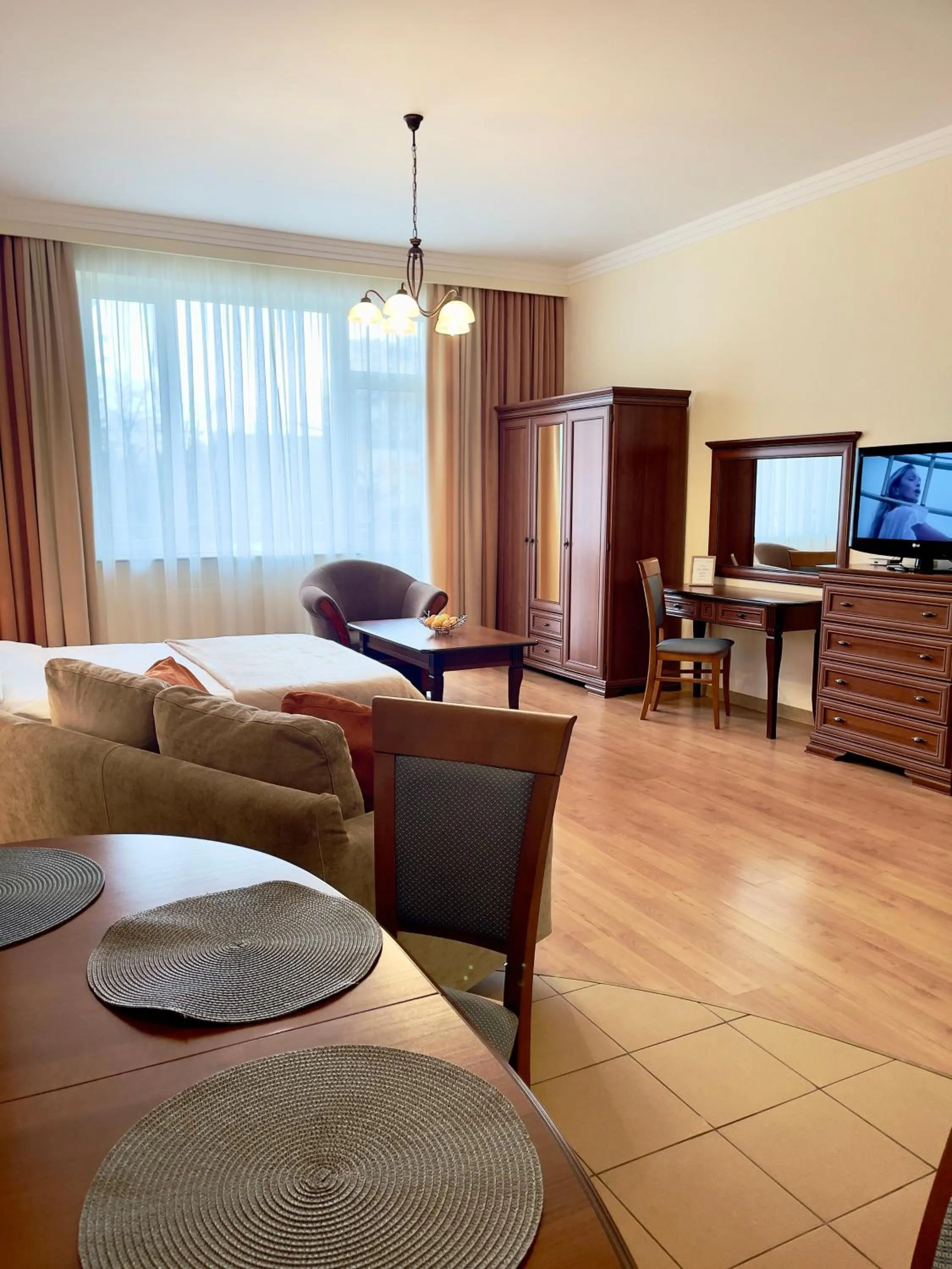 Bed in Arcada Apartments