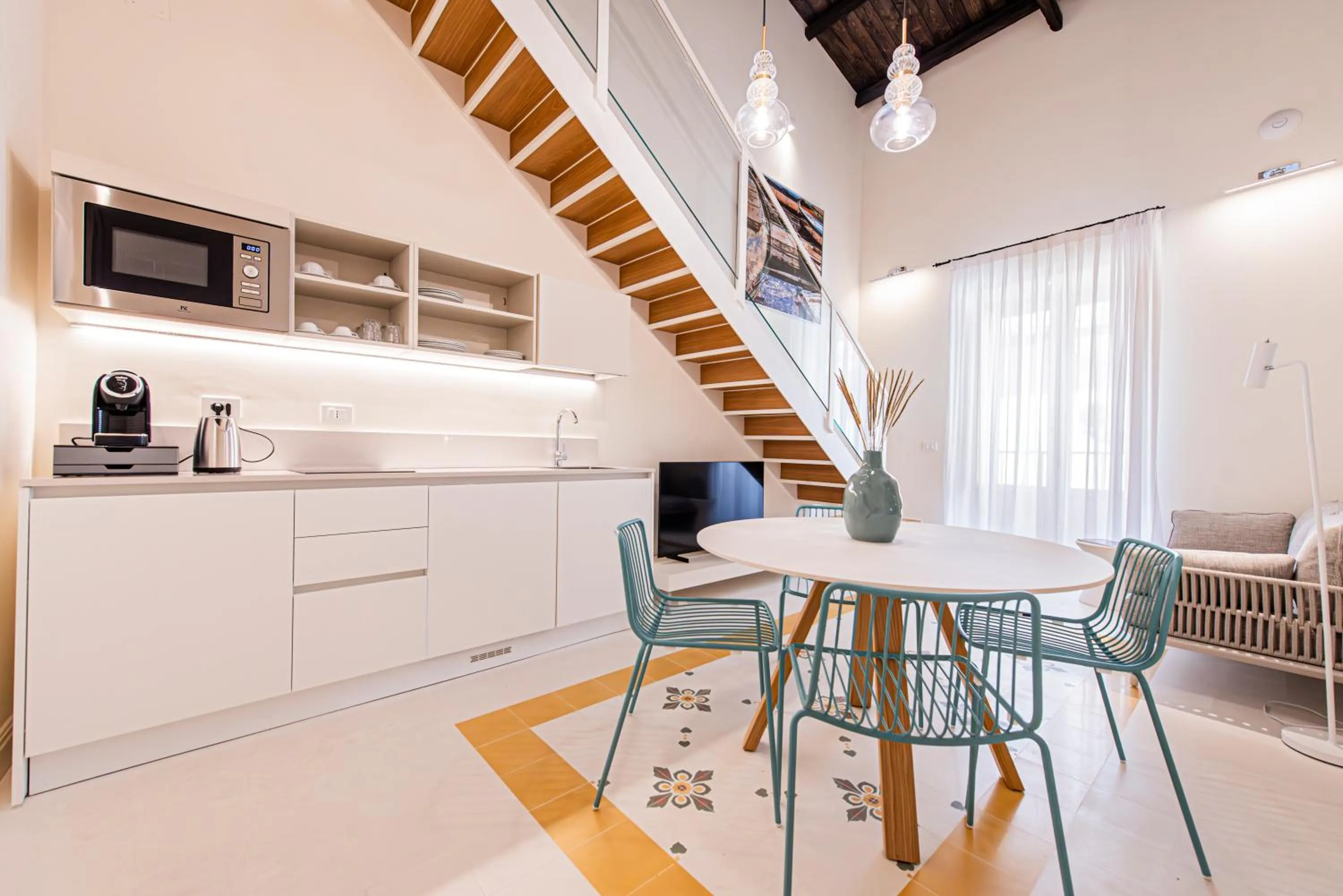 Seating area in Costamante Suites & Spa