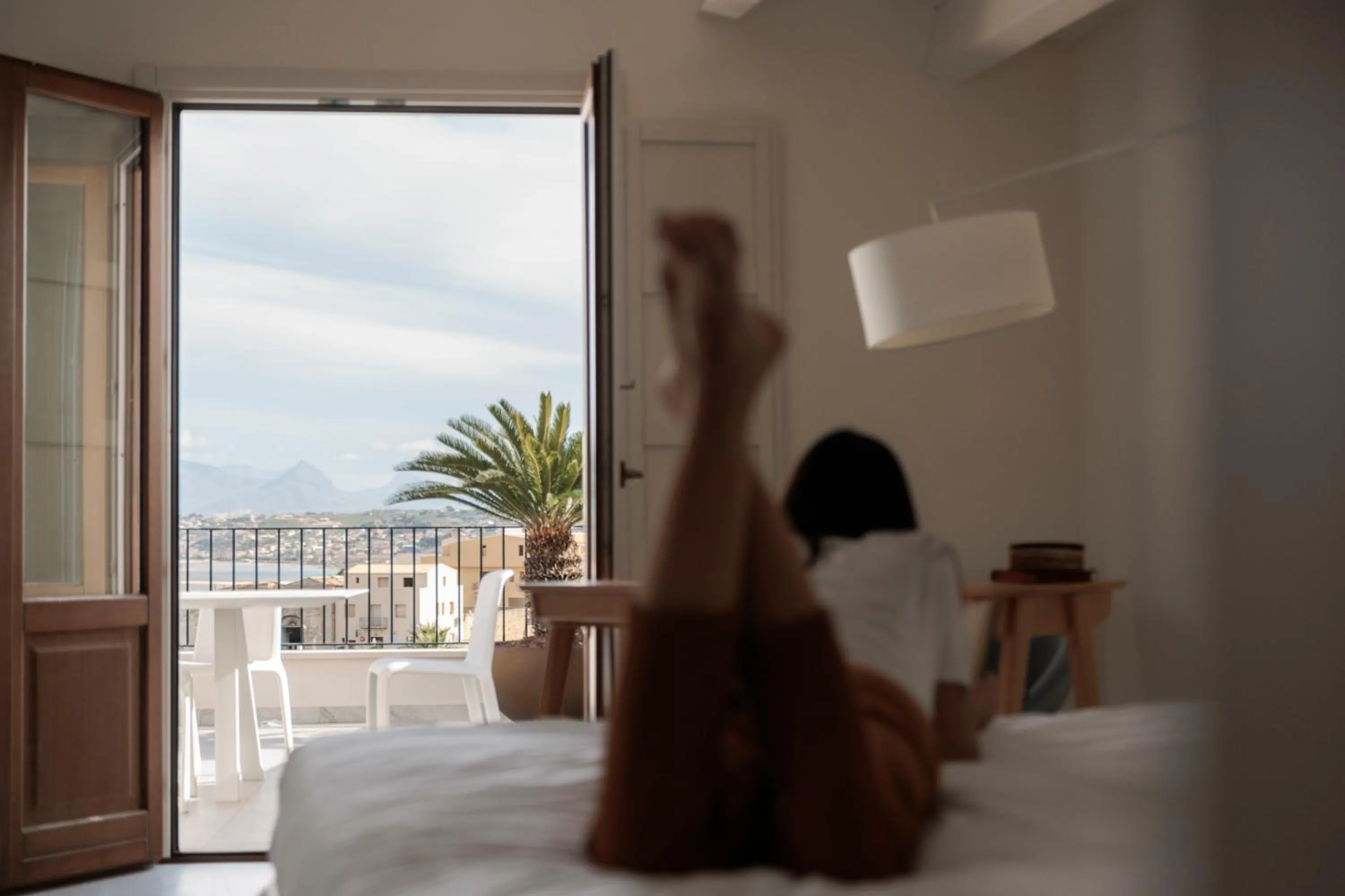 View (from property/room), Bed in Costamante Suites & Spa